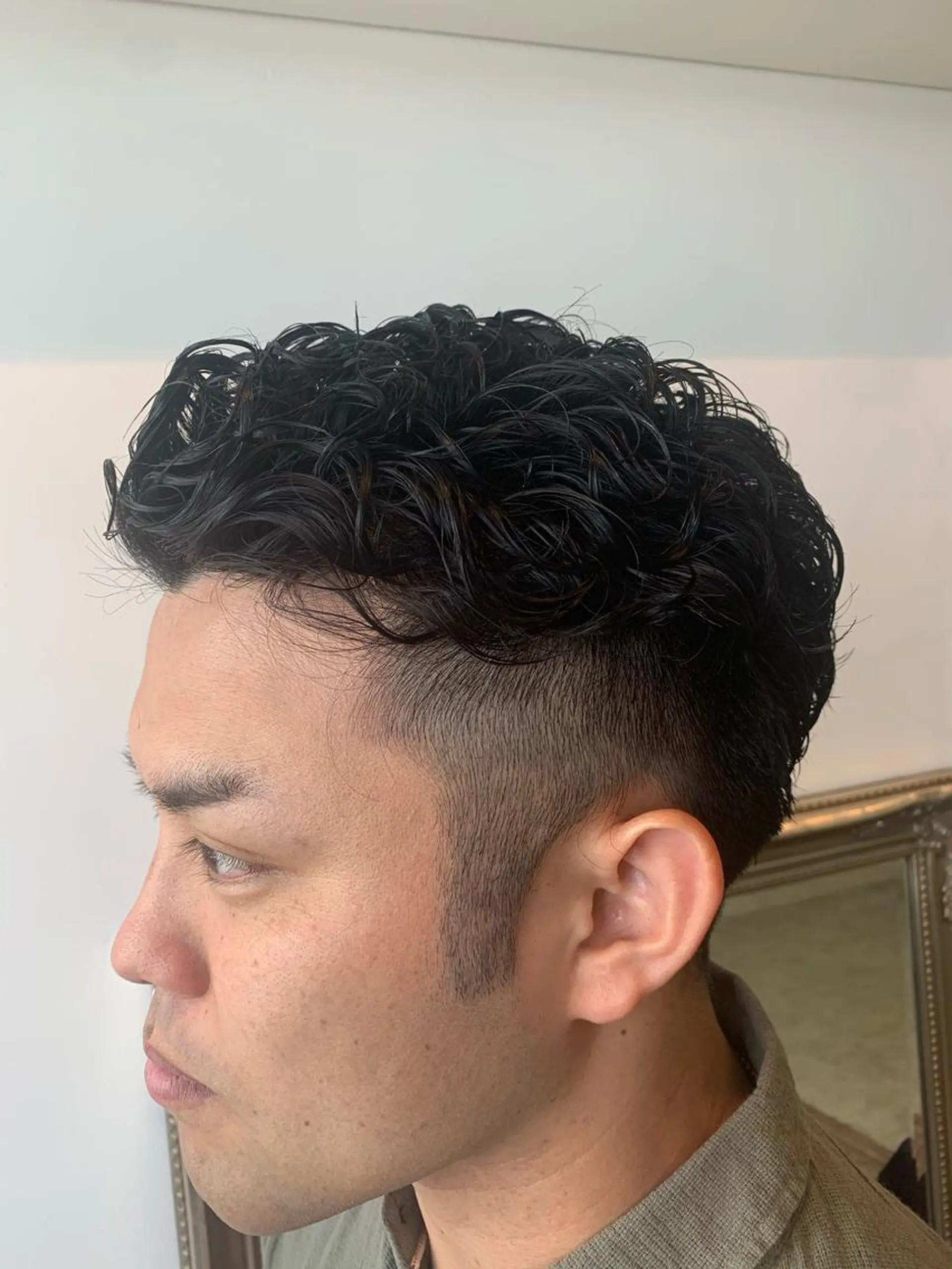 ショート カット パーマ トリートメント ヘッドスパ ヘアセット 山口 竣也のヘアスタイル