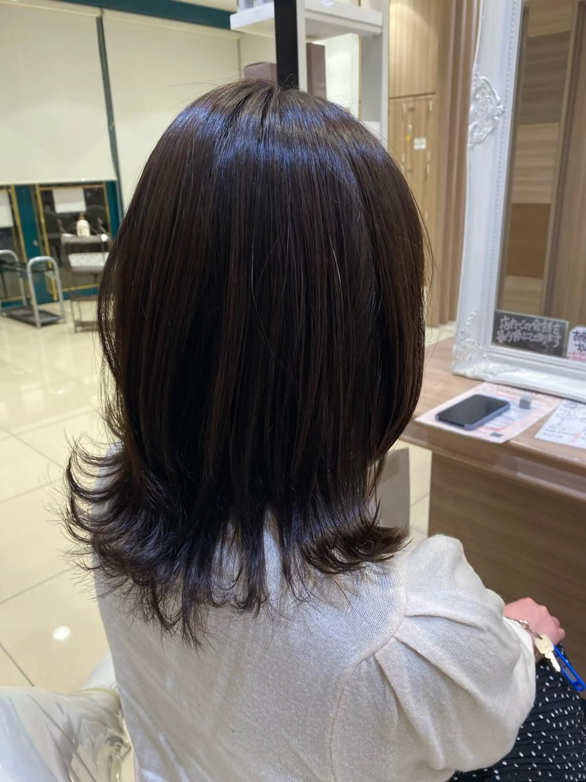 セミロング ヘアカラー トリートメント men's美容師 Maturi✄のヘアスタイル