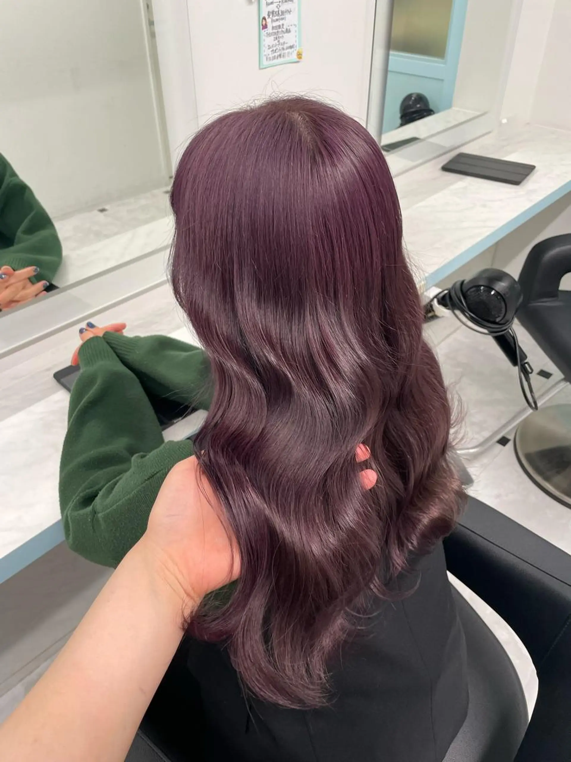カラー ヘアカラー トリートメント 🎀愛されピンク ラベンダー💜ゆいのヘアスタイル
