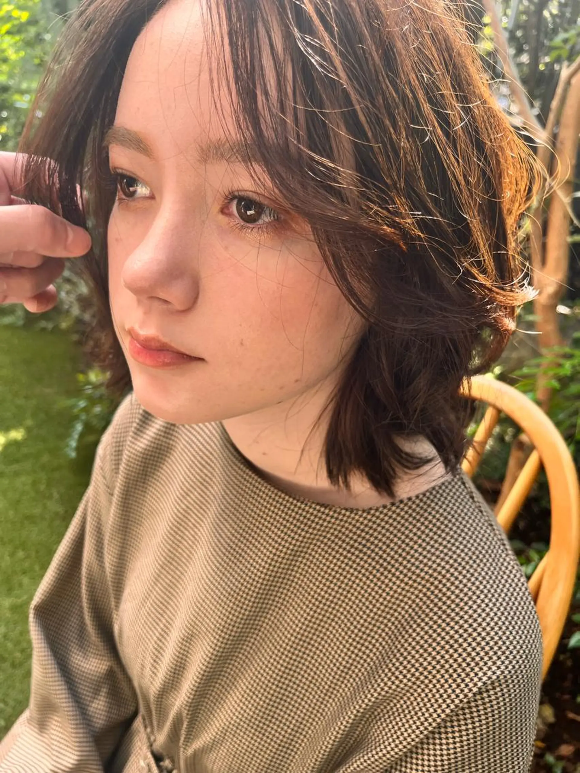 ミディアム カット トリートメント 髪質改善サロン/片山 莉那のヘアスタイル