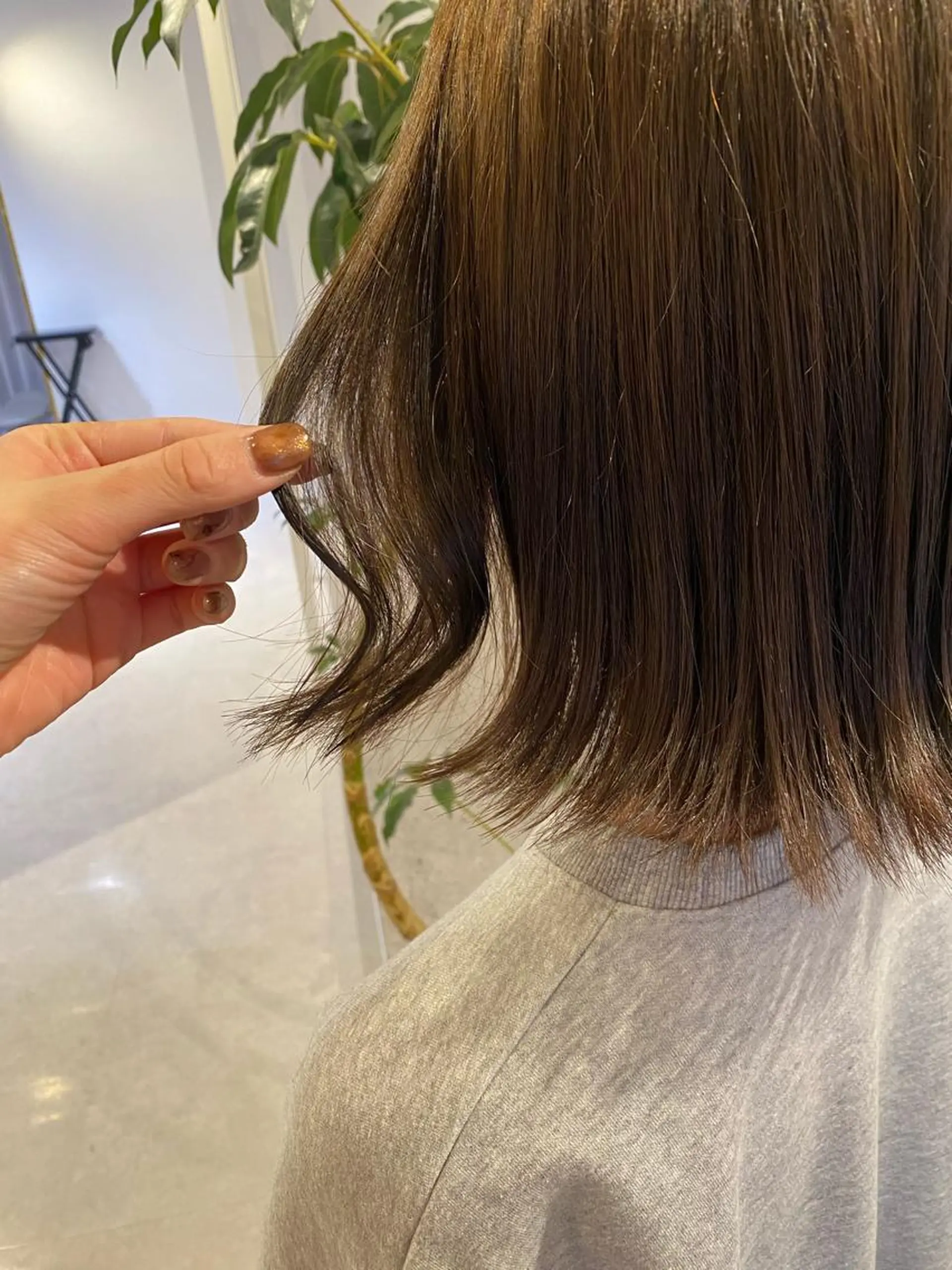 ショート カット ヘアカラー 梛木 唯のヘアスタイル