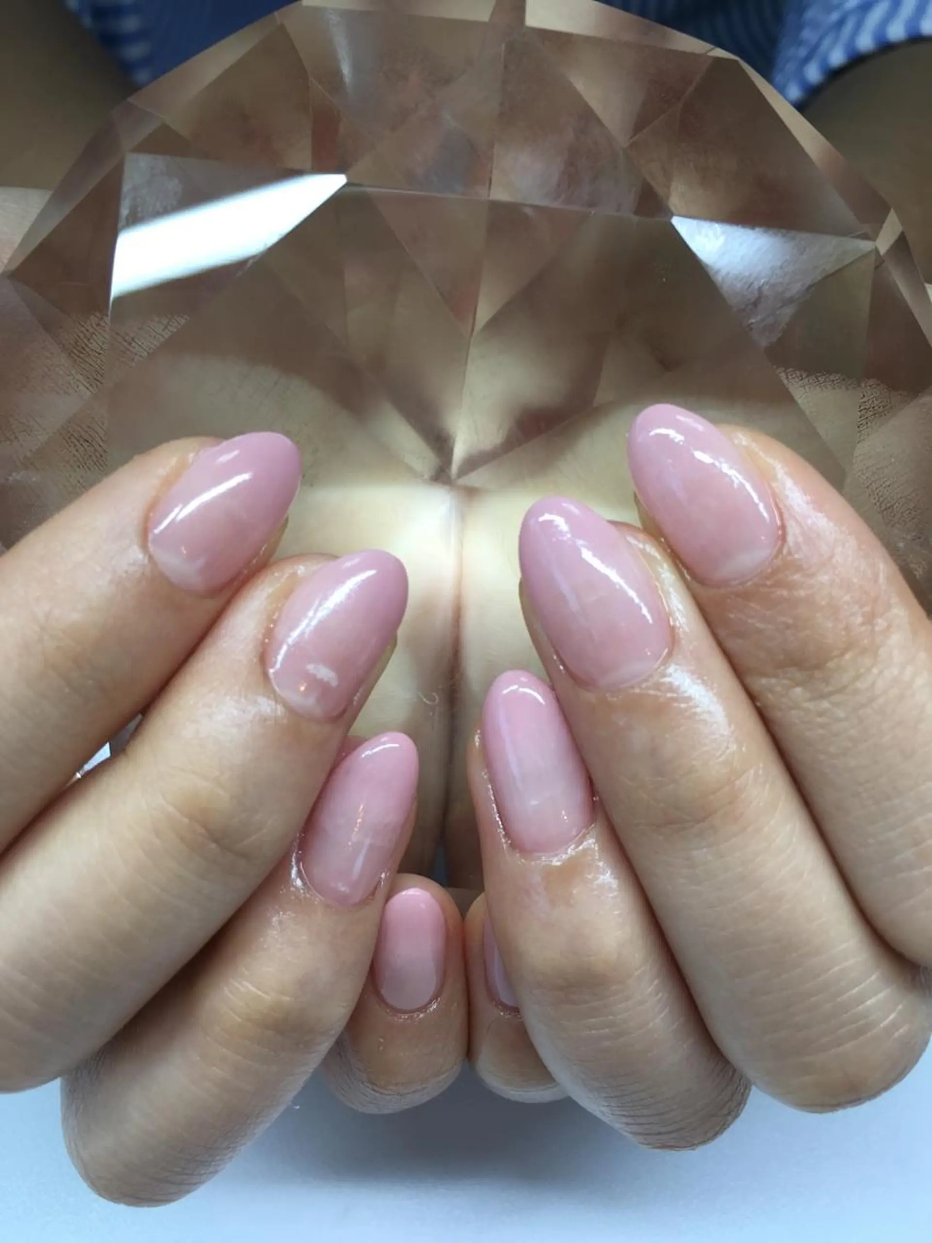 ネイル グラデーション ピンク glow_ nailのネイルデザイン