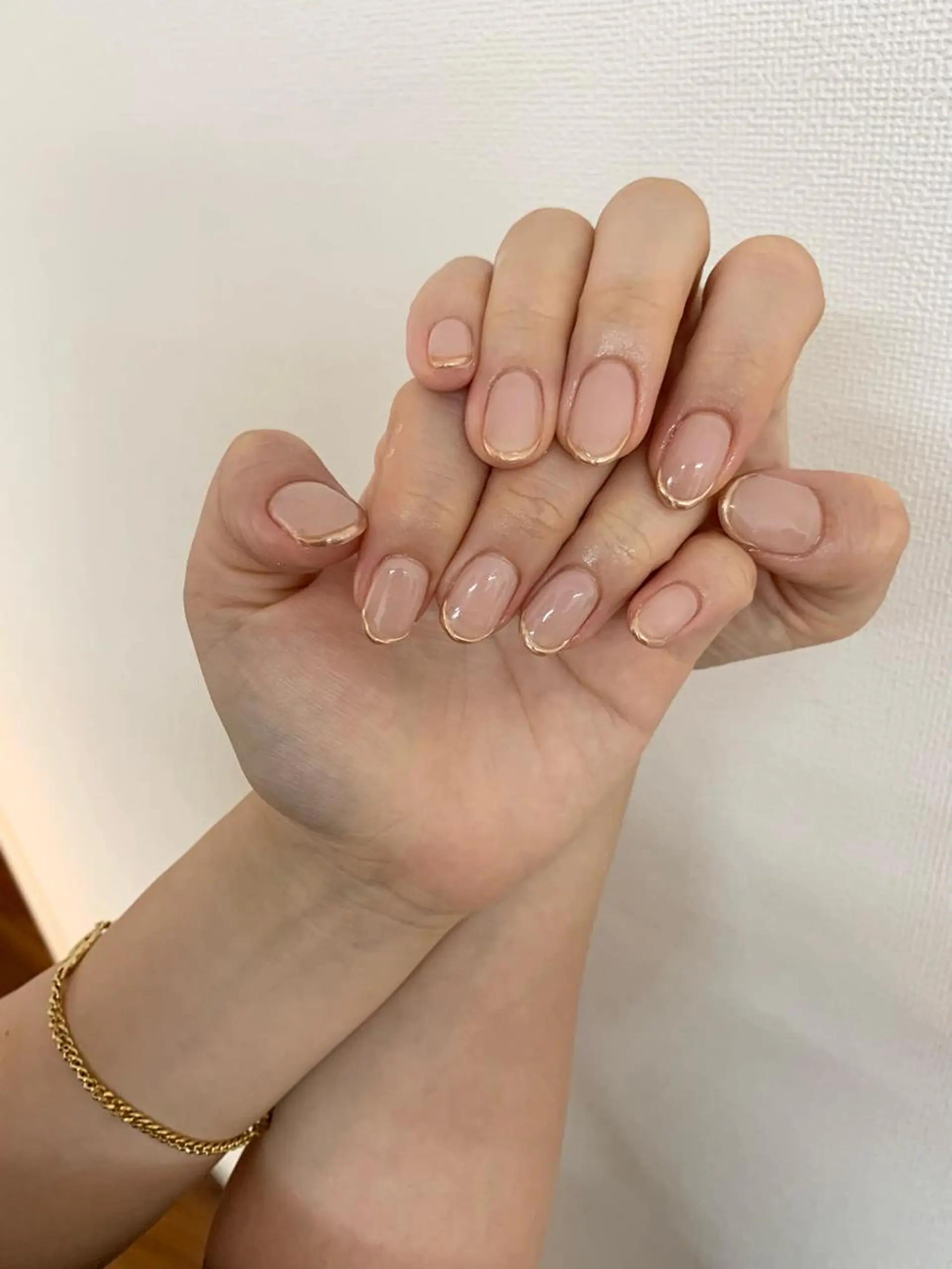 ネイル フレンチネイル ミラーネイル ぷっくりネイル シンプルネイル ハンドネイル N.barber / koderaのネイルデザイン
