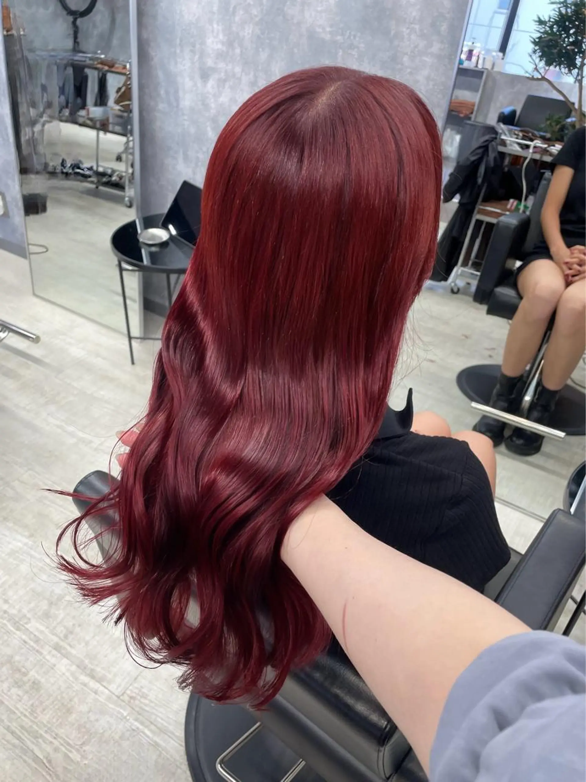 ミディアム カラー ブリーチ 宮城 ほのかのヘアスタイル