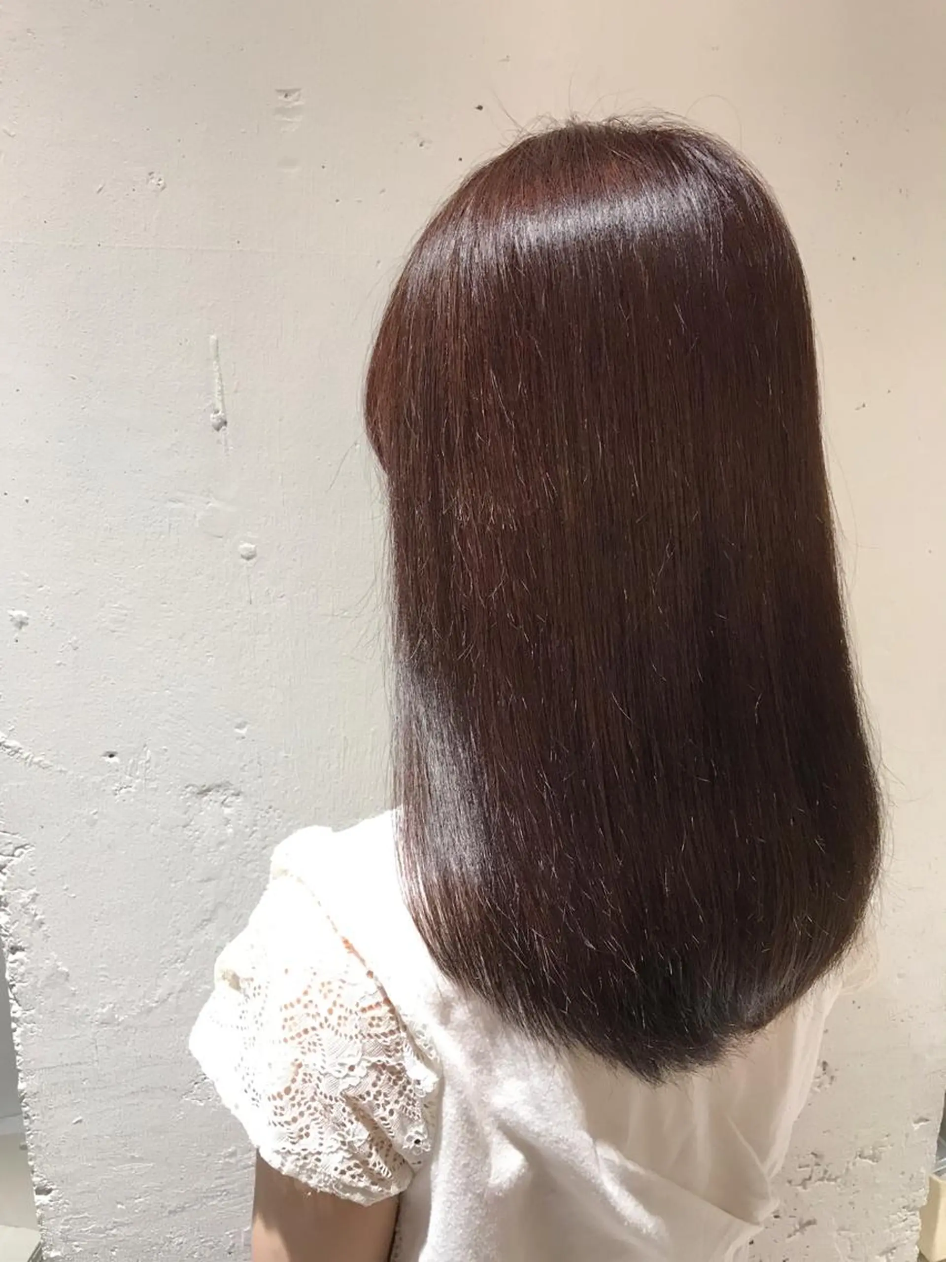 ミディアム ミルクティーベージュ 山本勝志のヘアスタイル