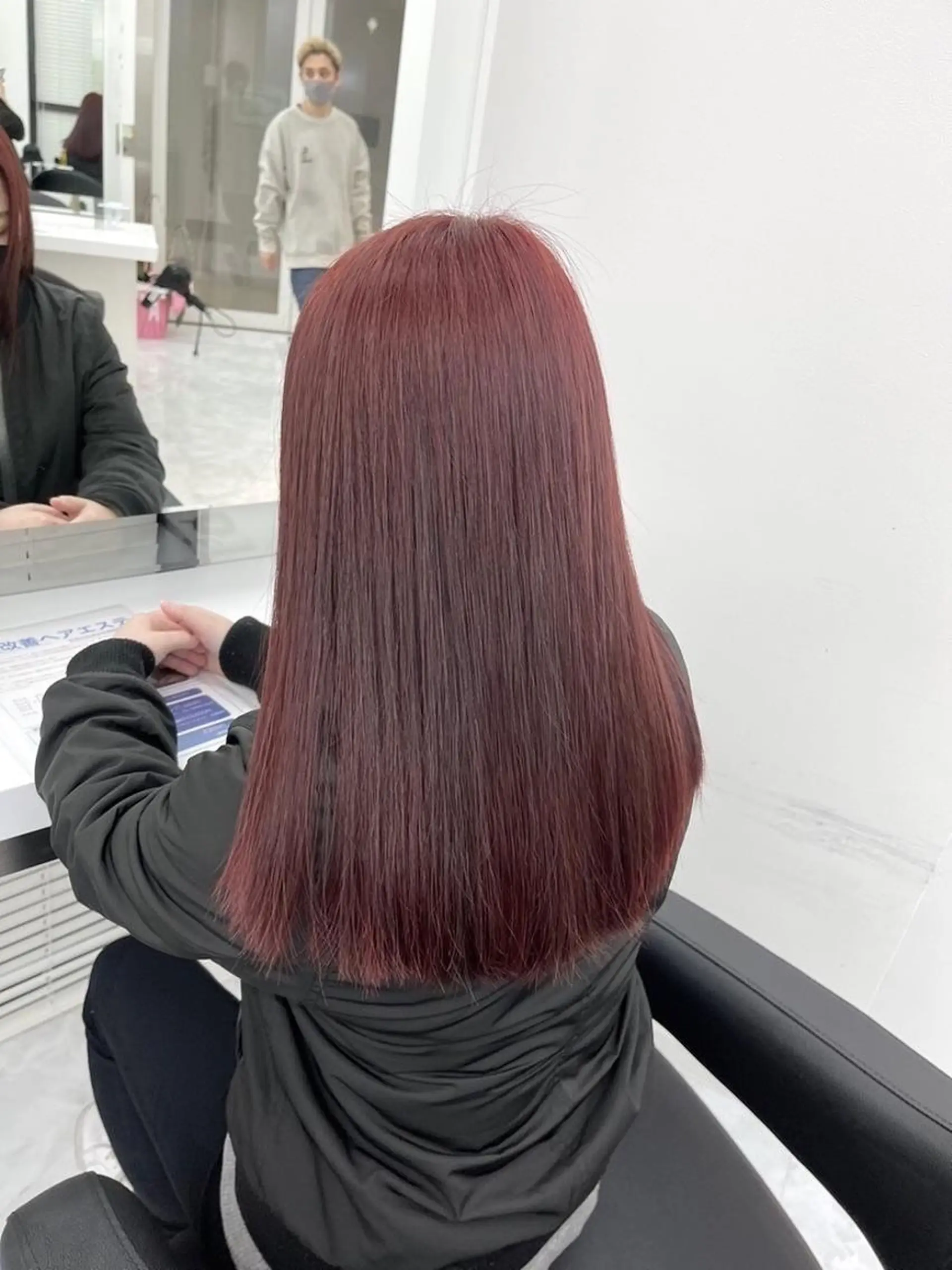 カラー 美髪透明感カラー🫧 銀座ACADEMYのヘアスタイル