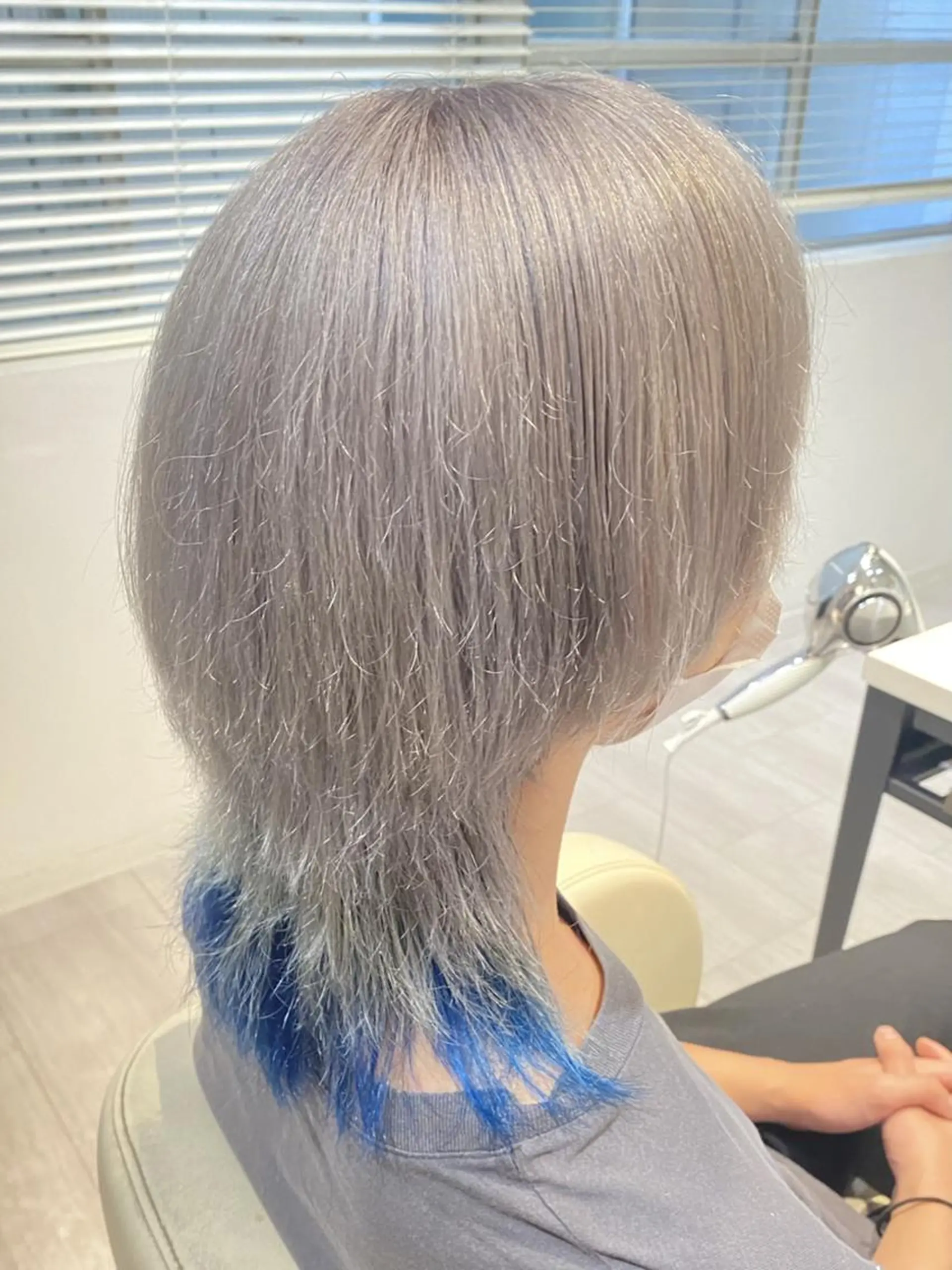 ミディアム カラー メンズ ヘアカラー トリートメント メンズパーマ/ メンズカット/タクヤのヘアスタイル