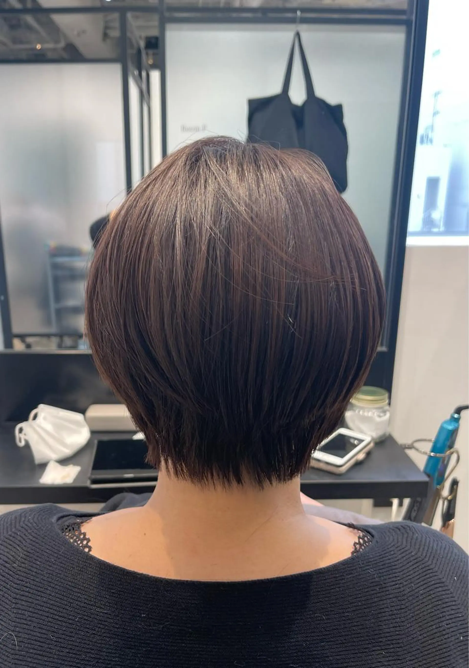 ショート 髪質改善 縮毛矯正 トリートメント answer銀座 店長💐HIDEのヘアスタイル