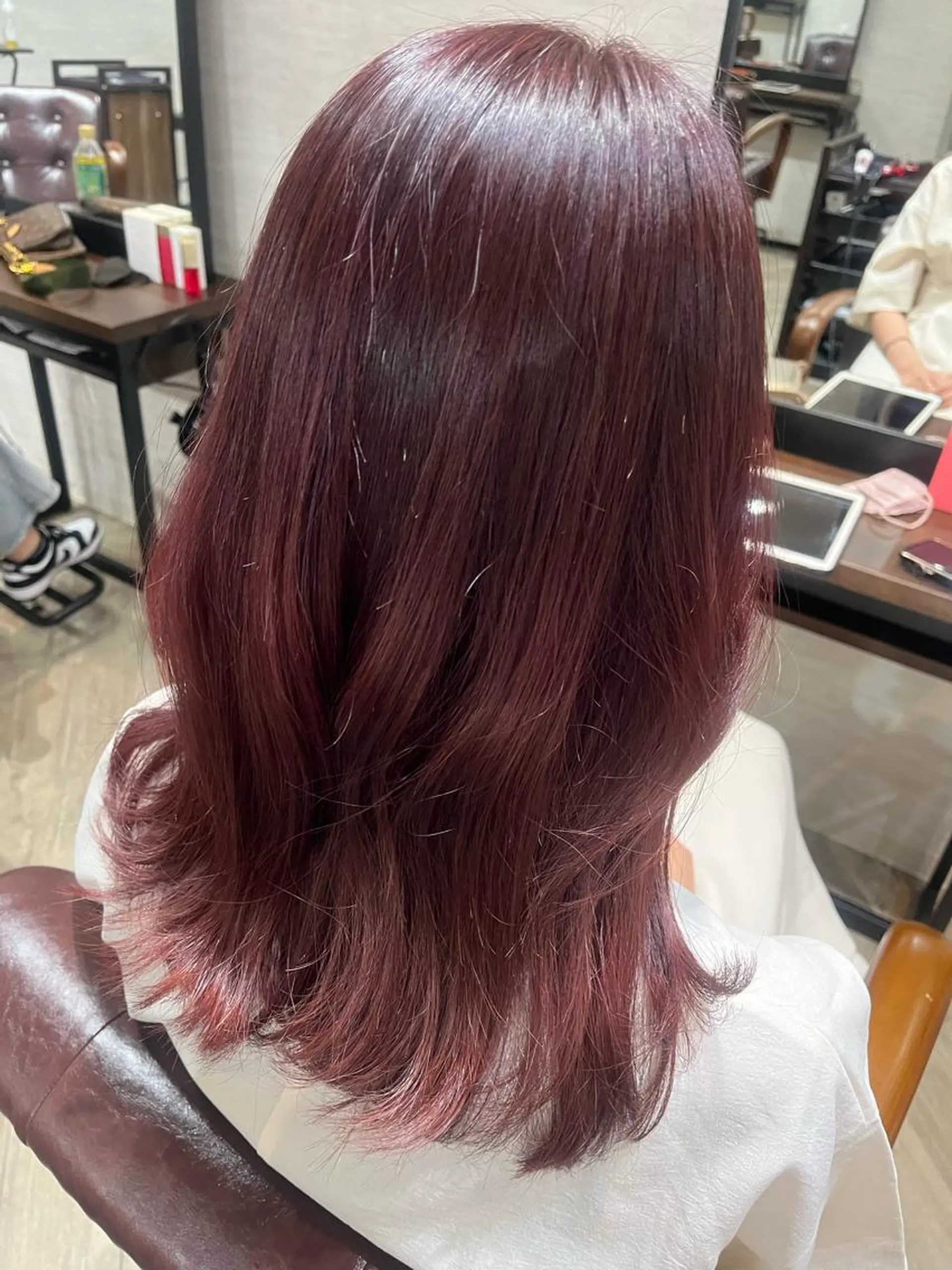 セミロング 🫧ぷる艶カラー🫧 Yuubi🦩のヘアスタイル