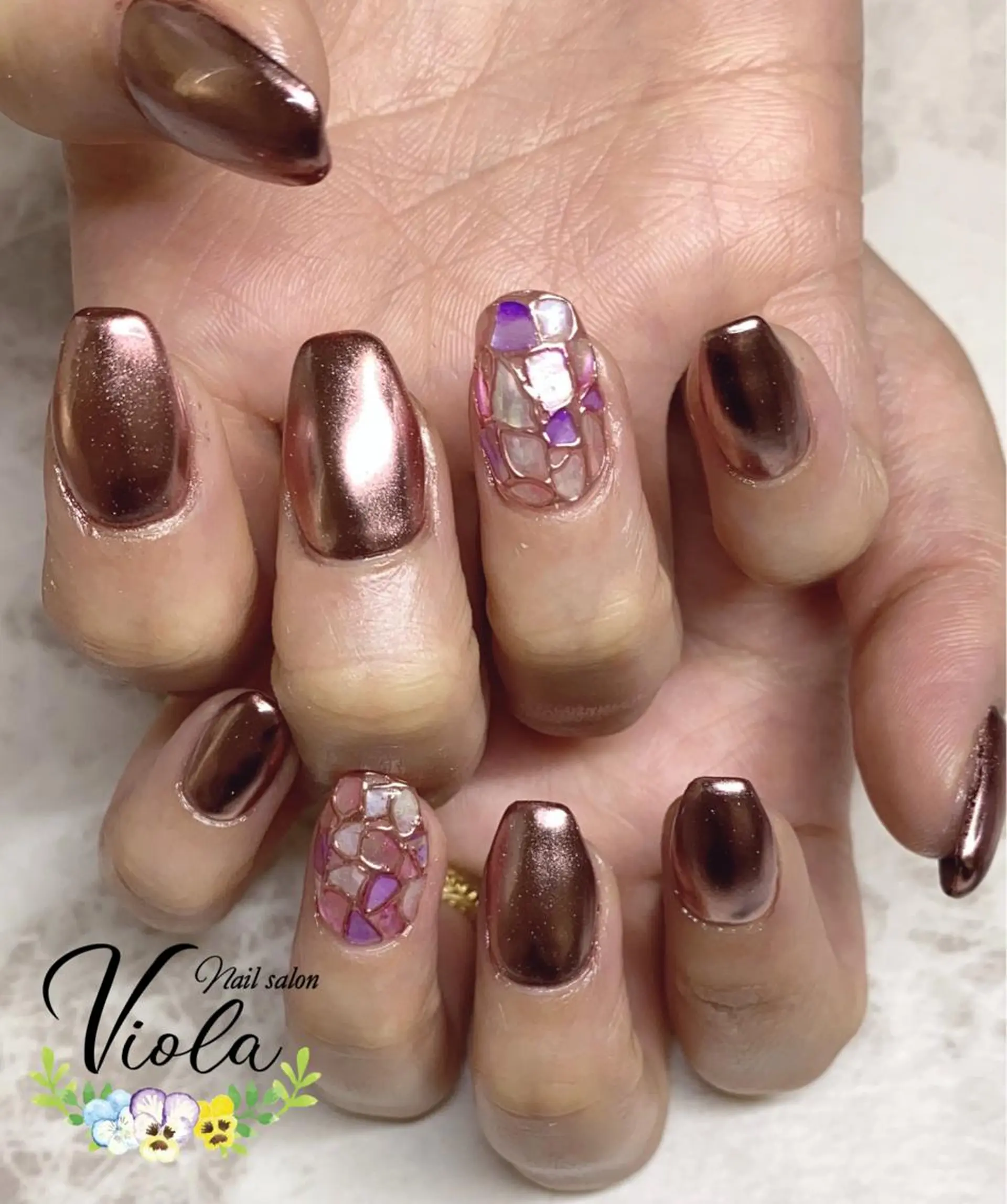 ネイル ハンドネイル Nailsalon Viola所属・ネイルサロン Violaのネイルデザイン