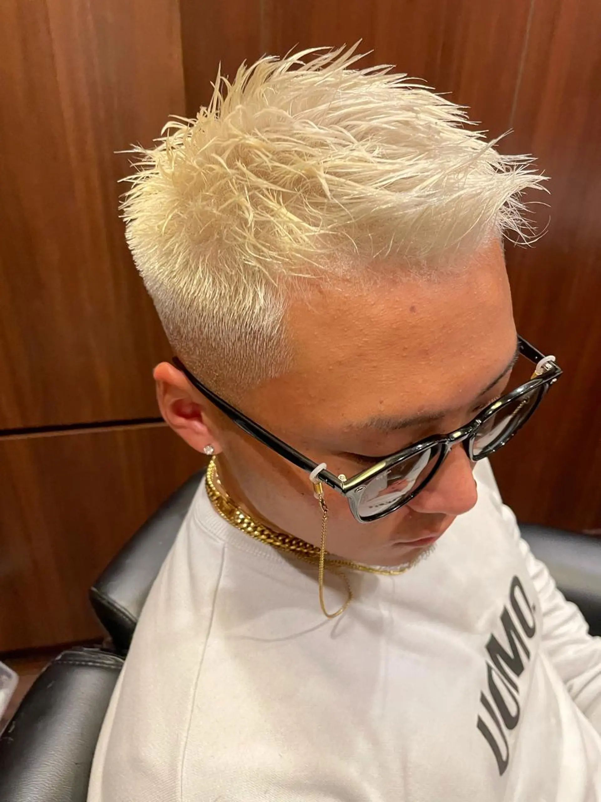 ショート メンズ フェードカット 吉祥寺駅 takumiのヘアスタイル