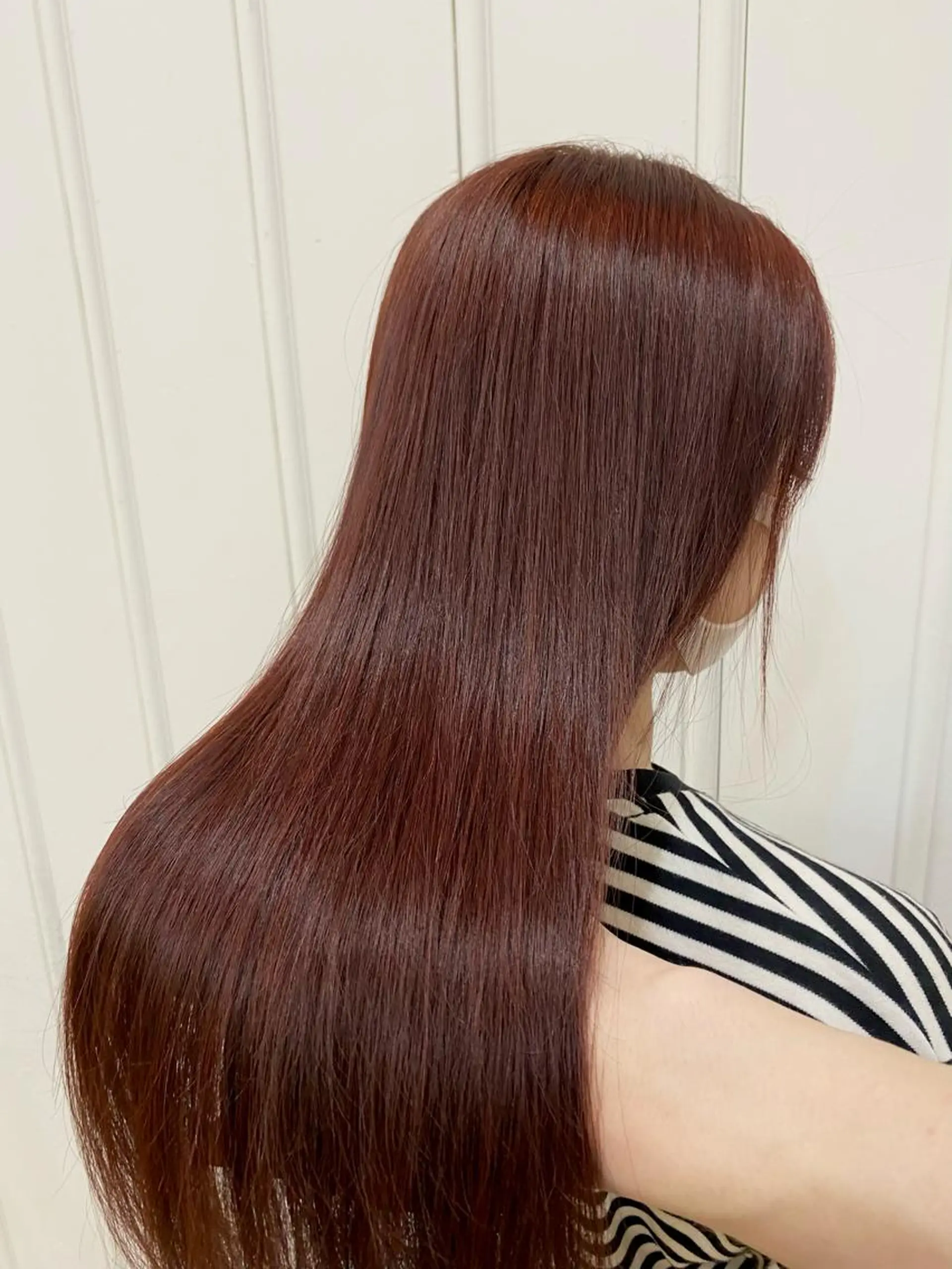 ロング カラー 店長　ショート& パーマ　坂本のヘアスタイル