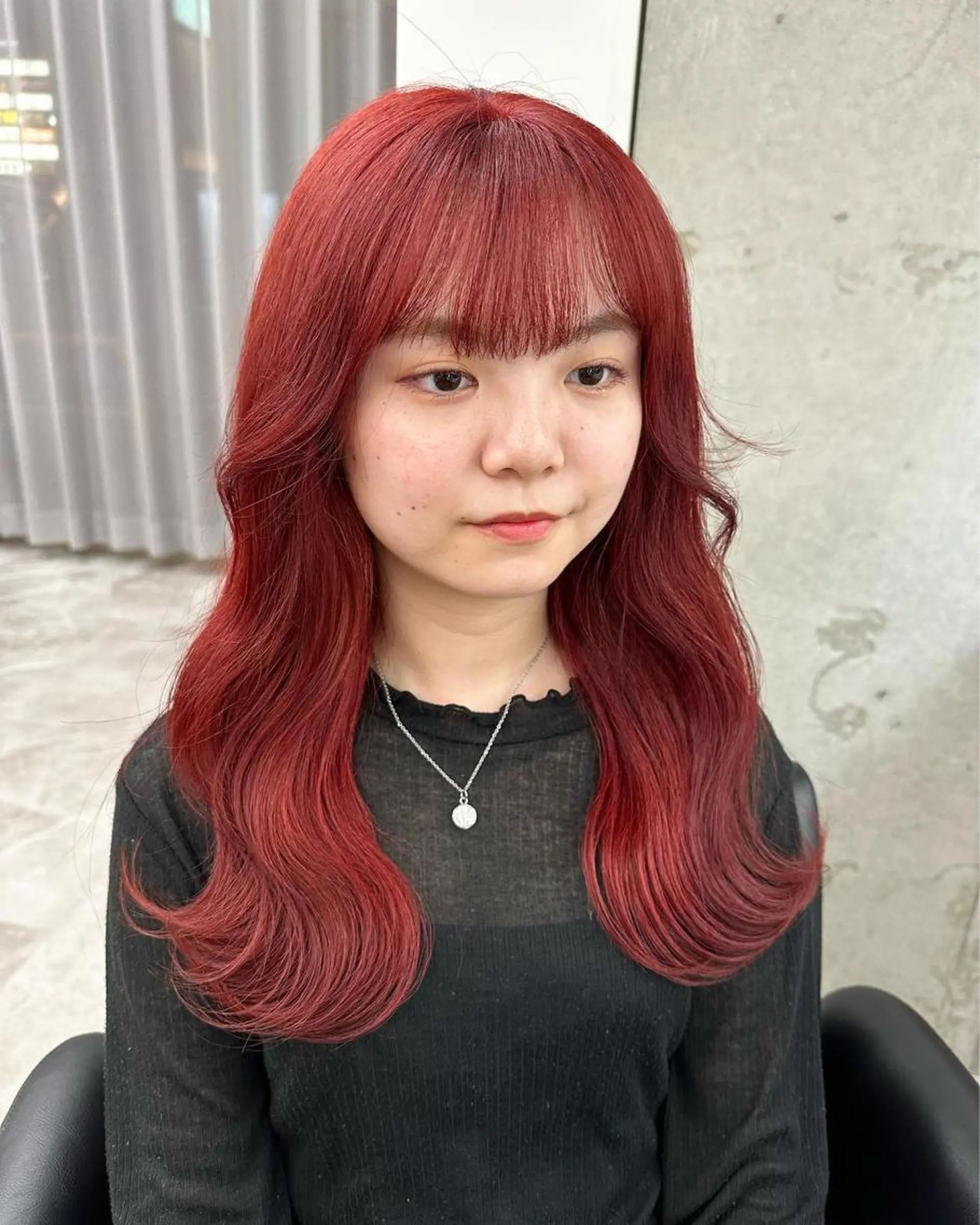ロング カラー ブリーチ 透明感カラー 韓国風カラー 韓国風ヘア tint by alo bleach 大阪梅田【ティントバイアロブリーチ】所属・✨武内凌太✨ カットモデル募集のヘアスタイル