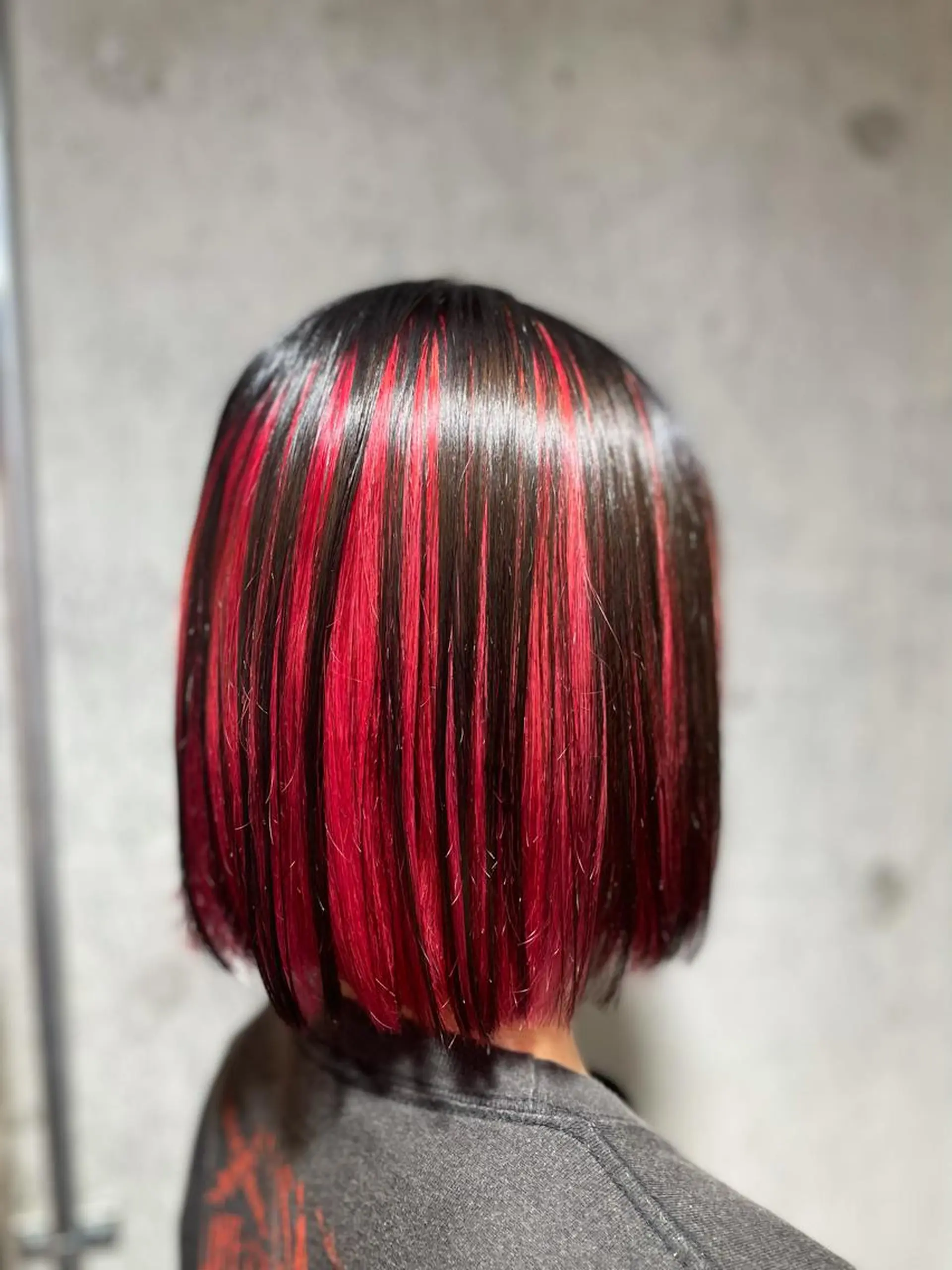 ショート ヘアカラー 吉川 舞雪のマツエク・マツパデザイン