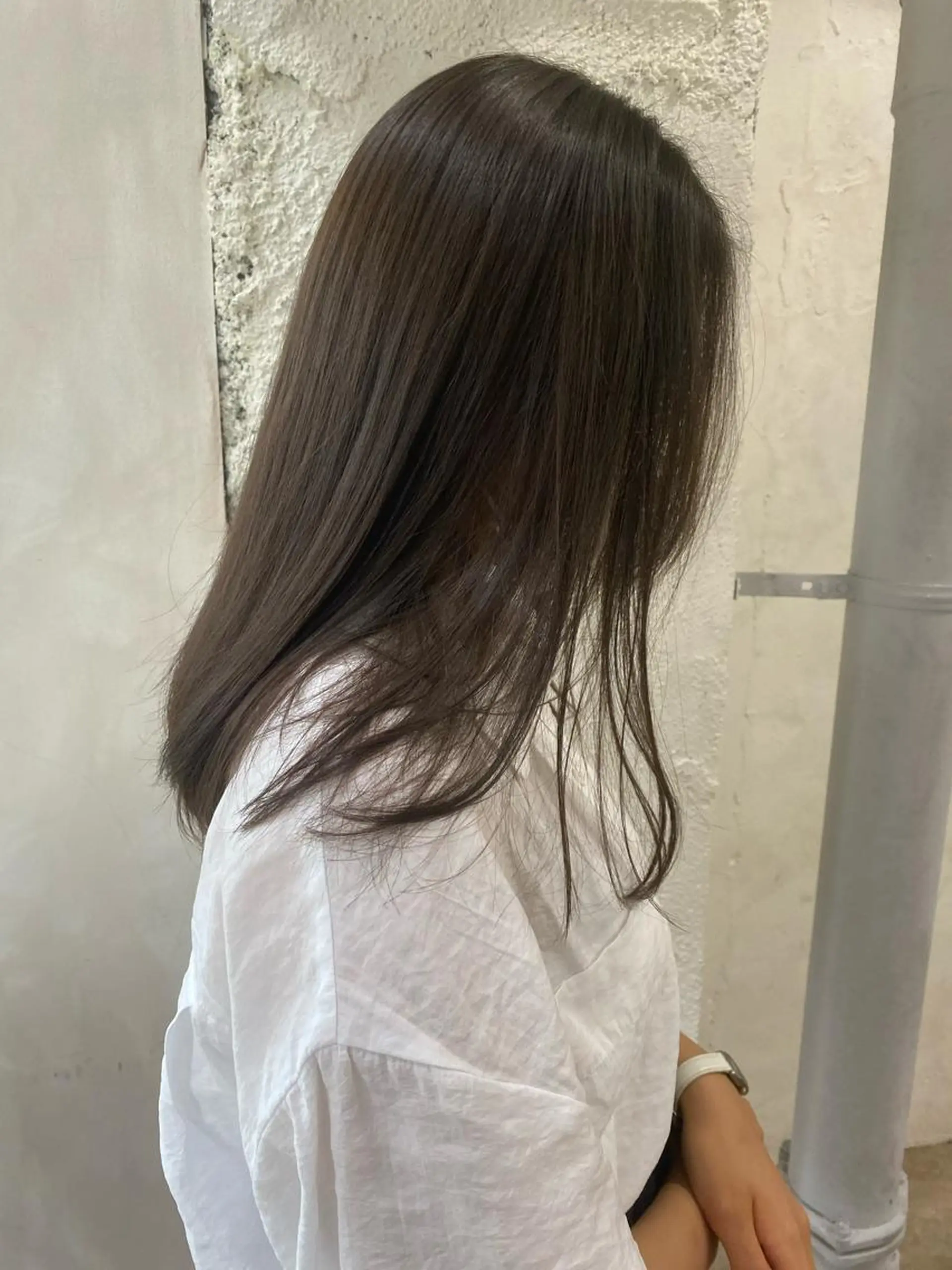 ミディアム カラー グレージュ オリーブグレージュ オリーブグレー オレンジ ヘアカラー ALLY（アリー）所属・ミニモお気に入り数 No.1宍戸雄弥のヘアスタイル