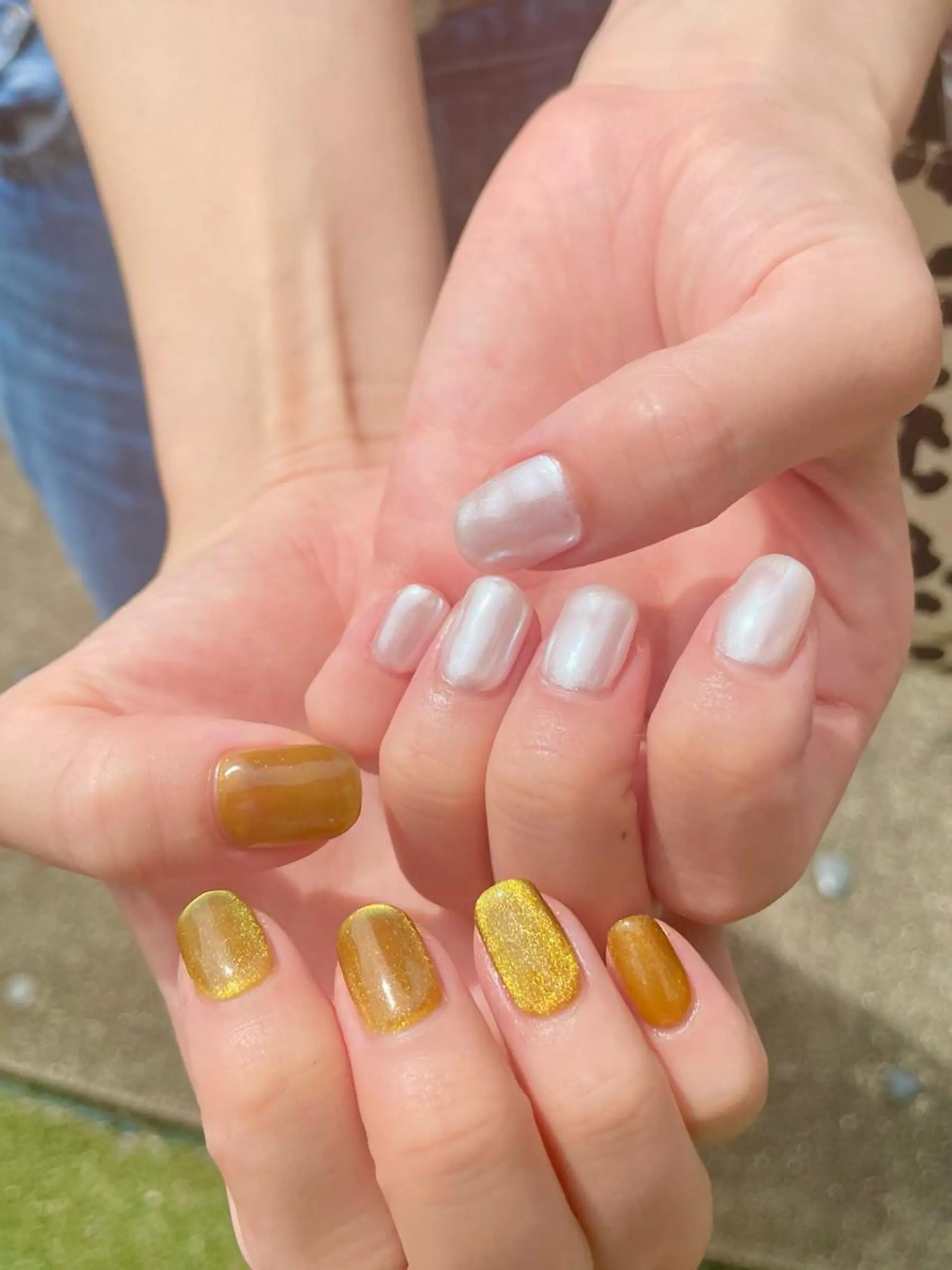 ネイル マグネットネイル 加瀬 アンジェリーのネイルデザイン