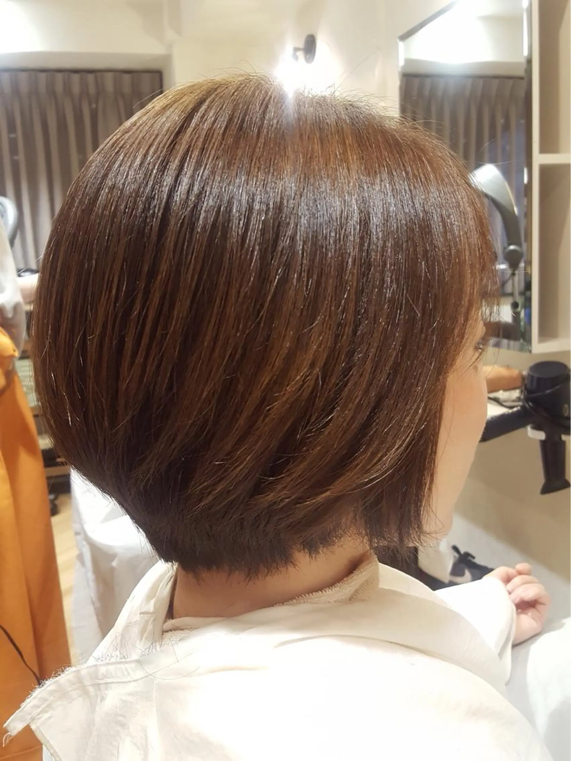ショート カラー 長江 諒のヘアスタイル