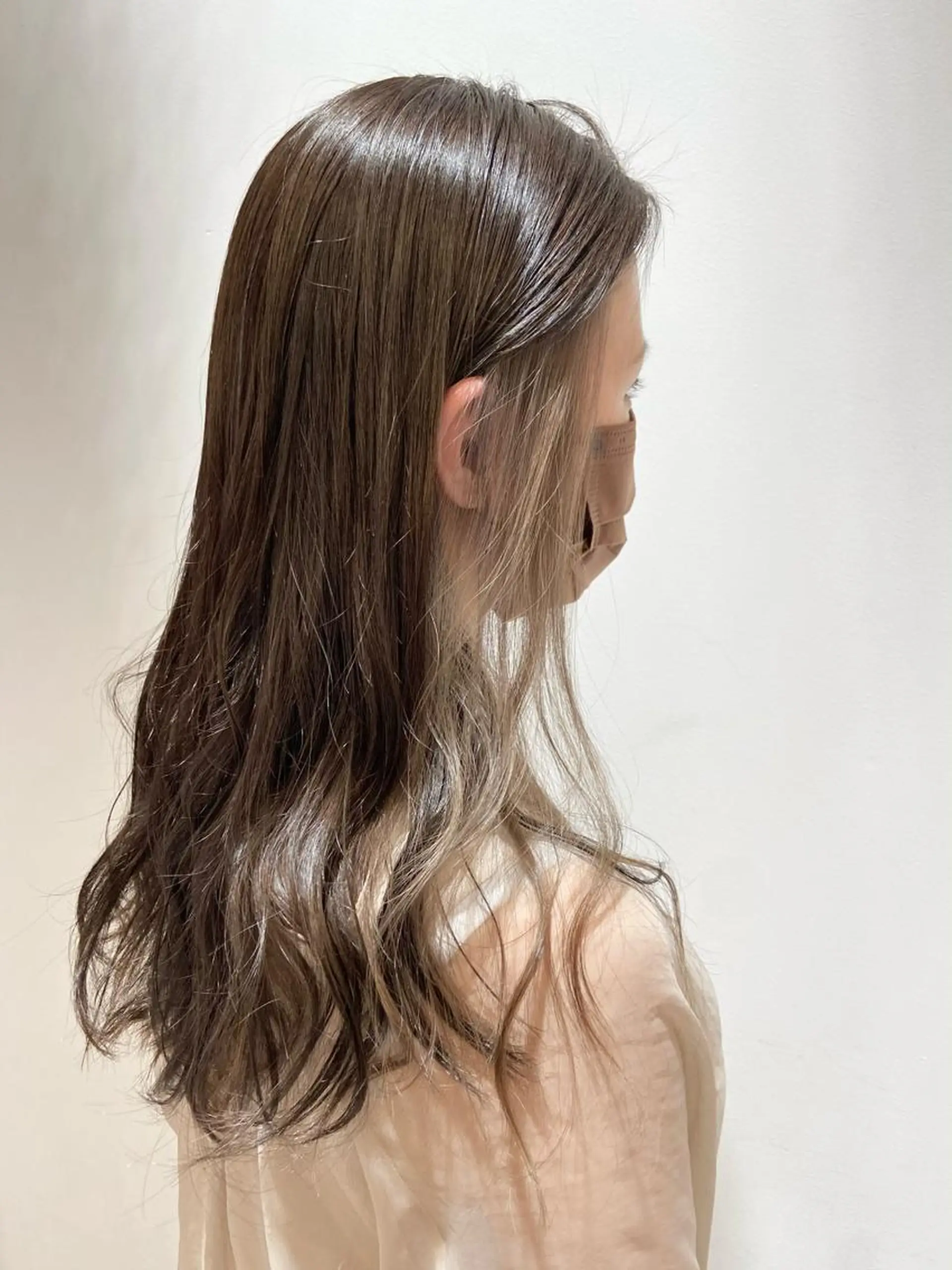 ロング カラー ヘアカラー 🐺ウルフ/レイヤー 似合わせ‎🤍沙羅のヘアスタイル