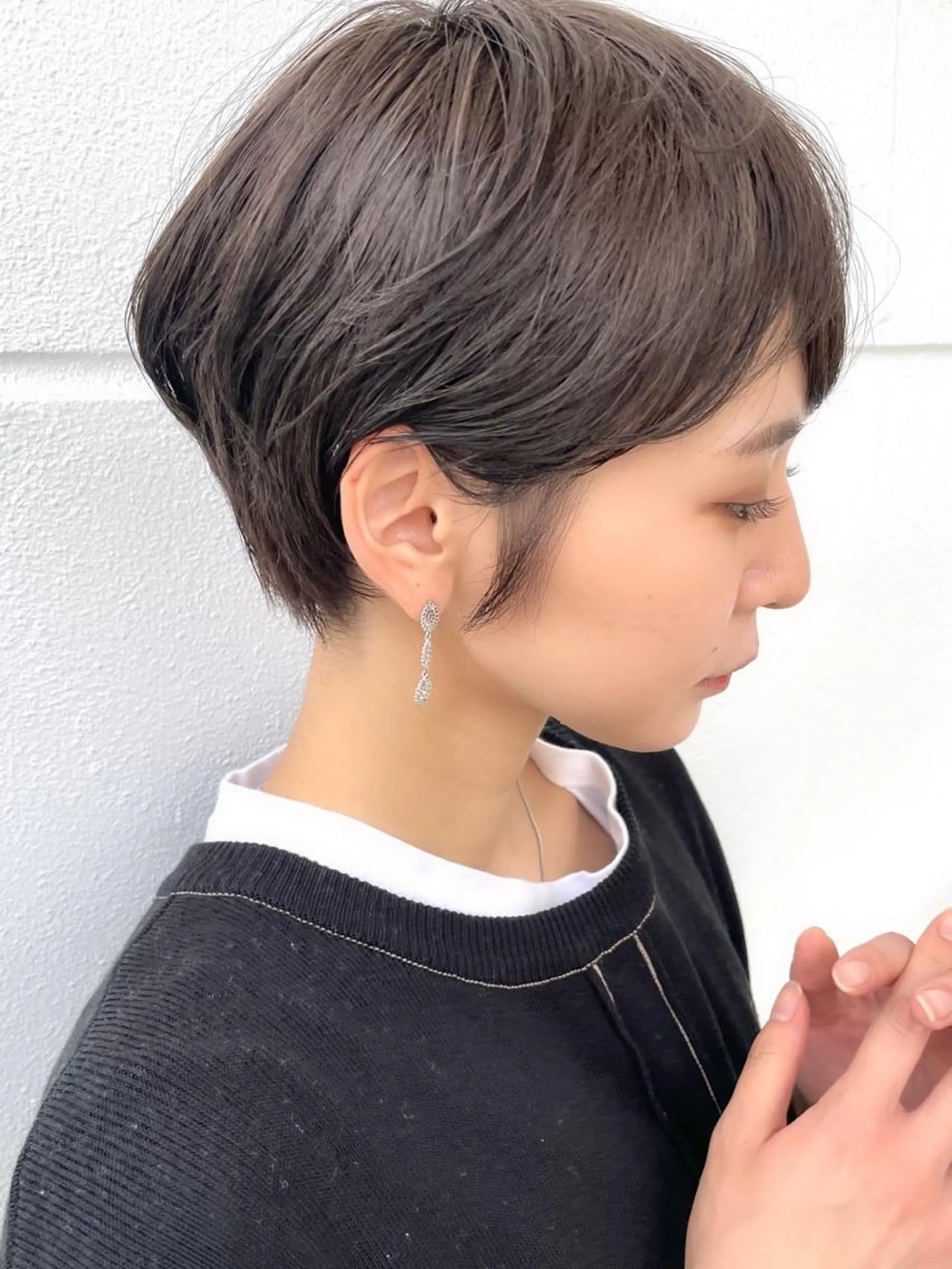 ショート カラー カット ヘアカラー トリートメント LucksiMie 銀座店所属・【韓国　レイヤー 髪質改善✨】かずのヘアスタイル