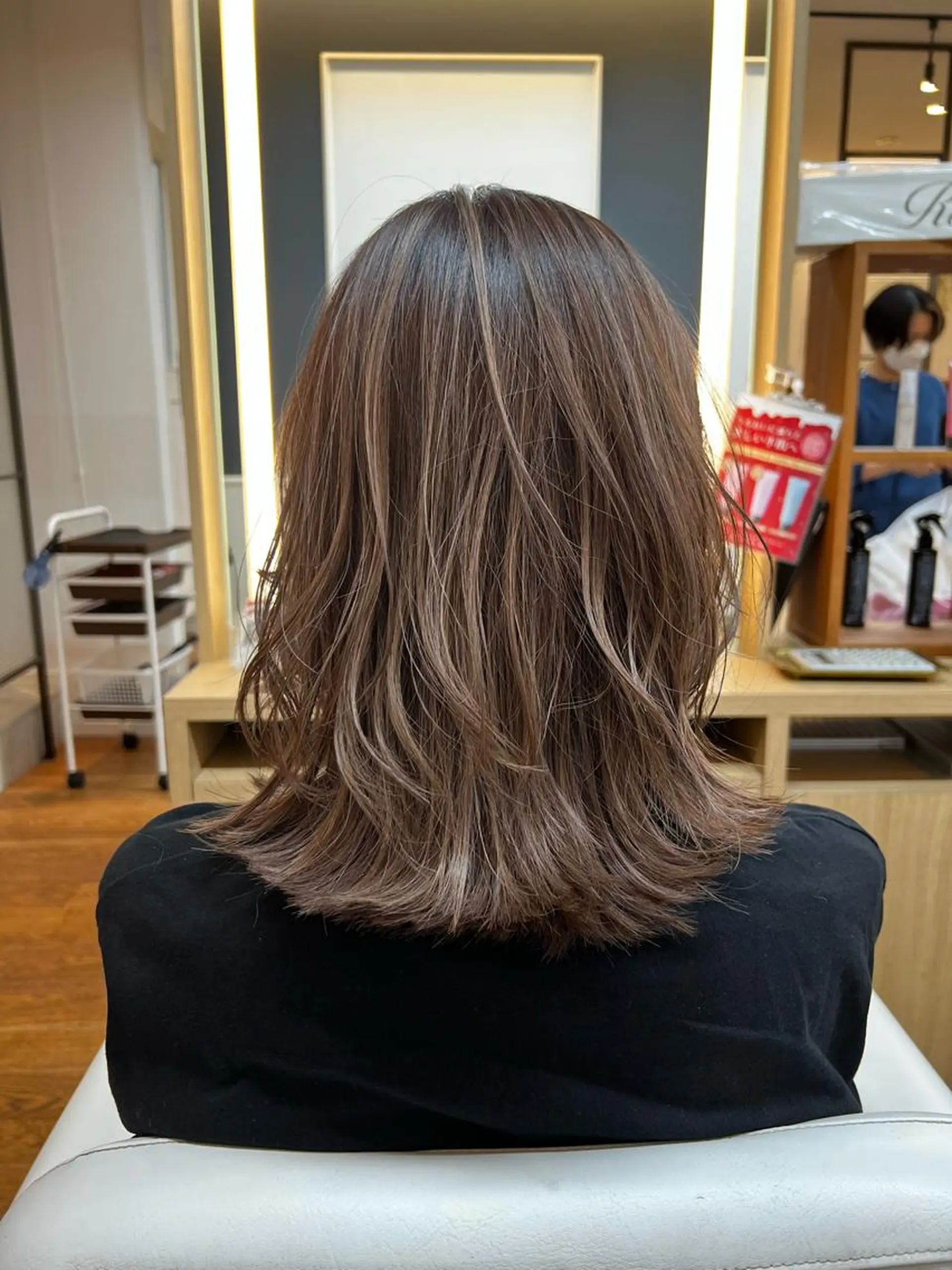 カラー ヘアカラー トリートメント ✂︎HITOMI ✂︎のヘアスタイル