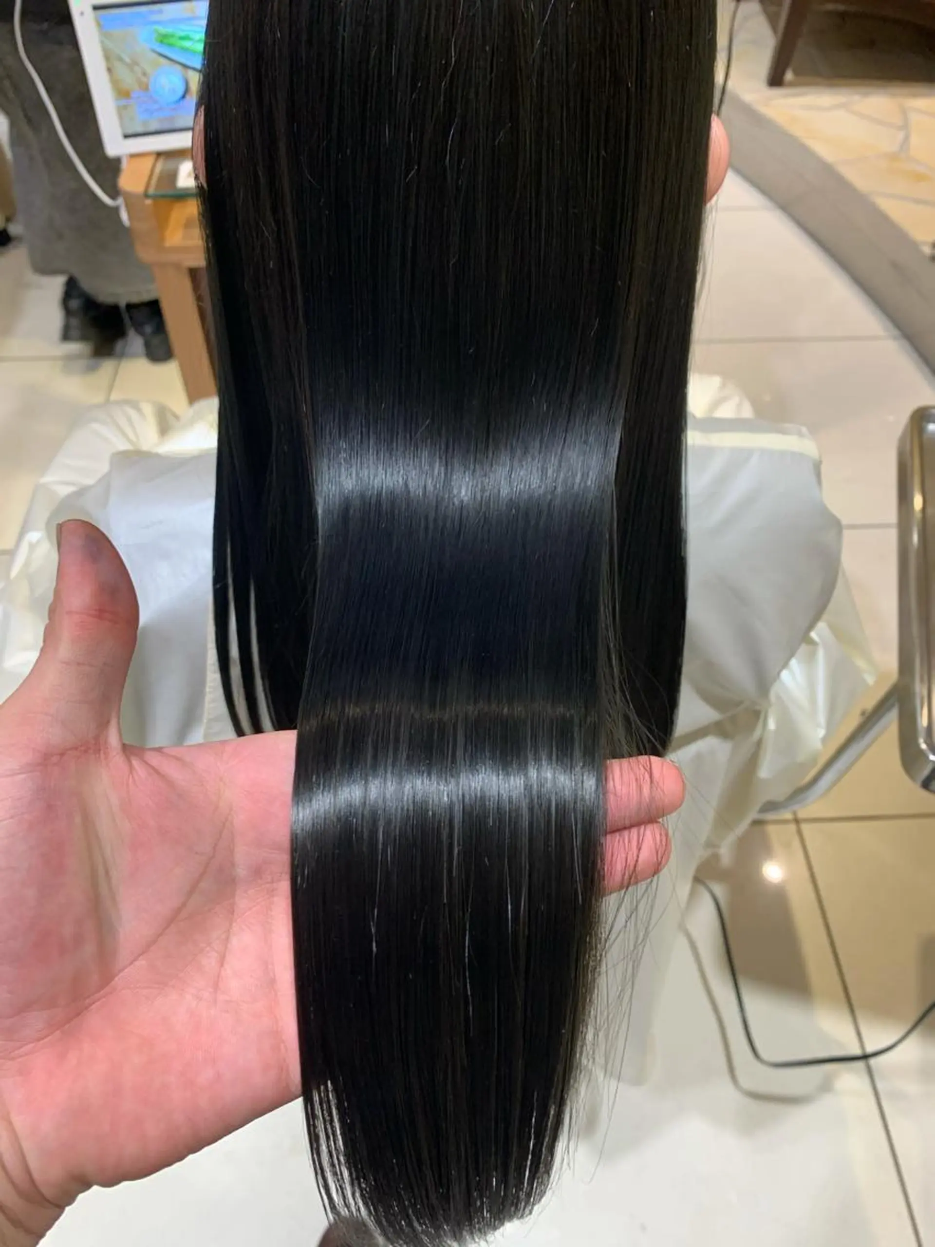 セミロング 新宿メンズパーマ スペシャリストのヘアスタイル