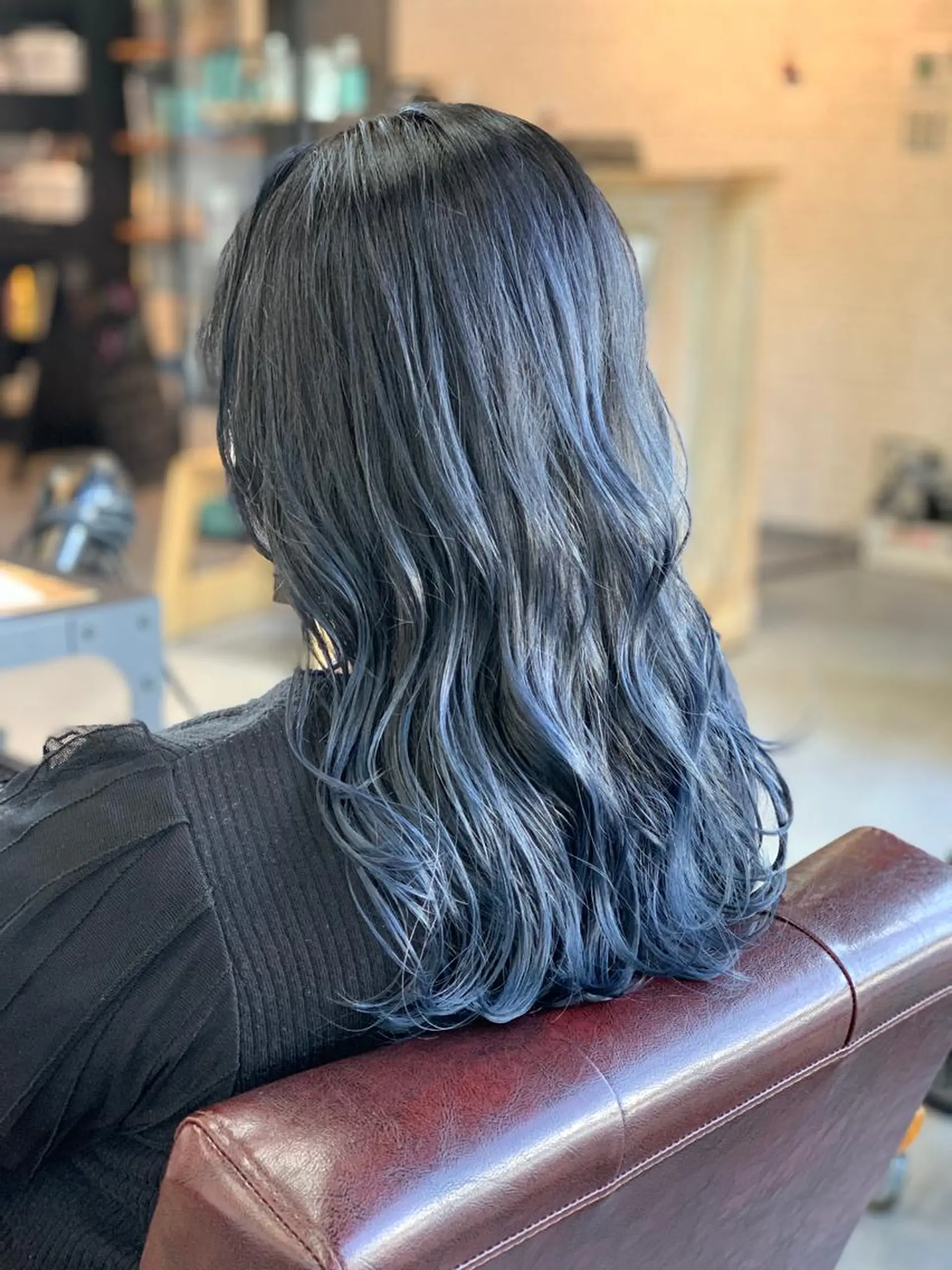 セミロング カラー ヘアアレンジ マツエク・マツパ アイブロウ バレイヤージュ ブリーチ 透明感カラー デザインカラー ハイライトカラー ヘアカラー Mel hair design所属・Mel【千葉中央】 サイトウのヘアスタイル