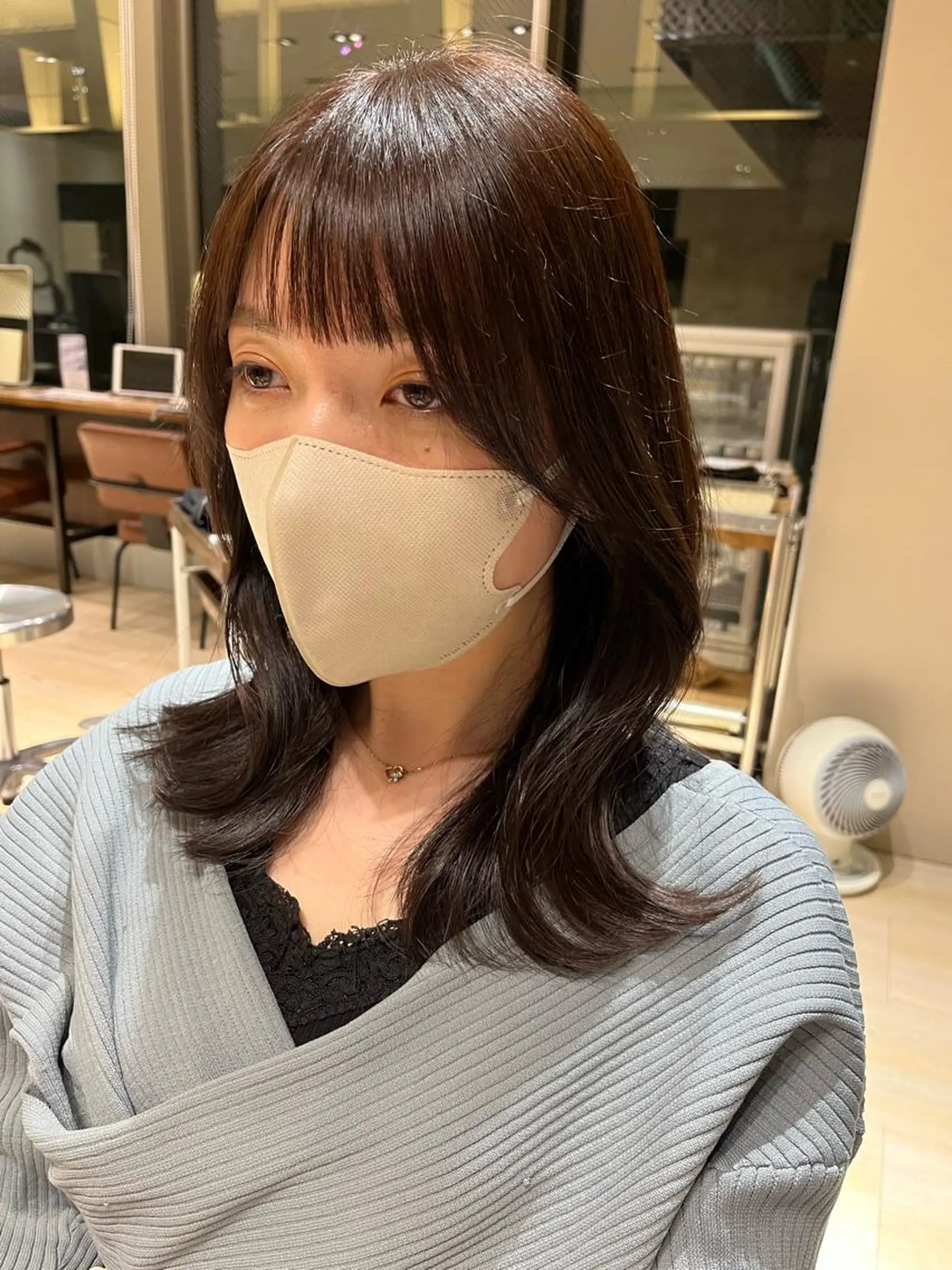 セミロング ナチュラルくびれヘア /アレンジ伊藤彪真のヘアスタイル
