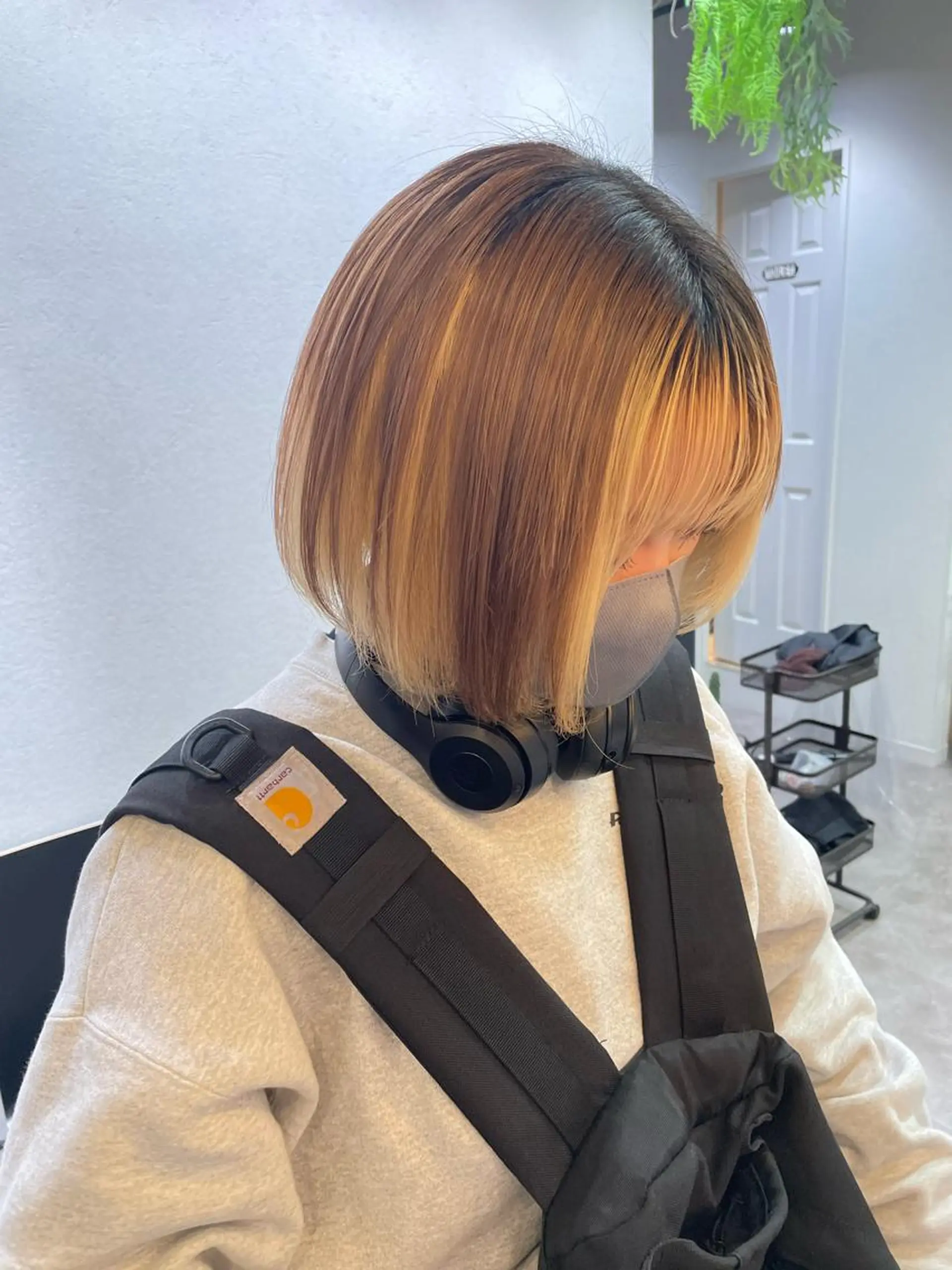 ショート カラー ヘアカラー ブリーチ/ハイトーン 🌏💊RAINEのヘアスタイル