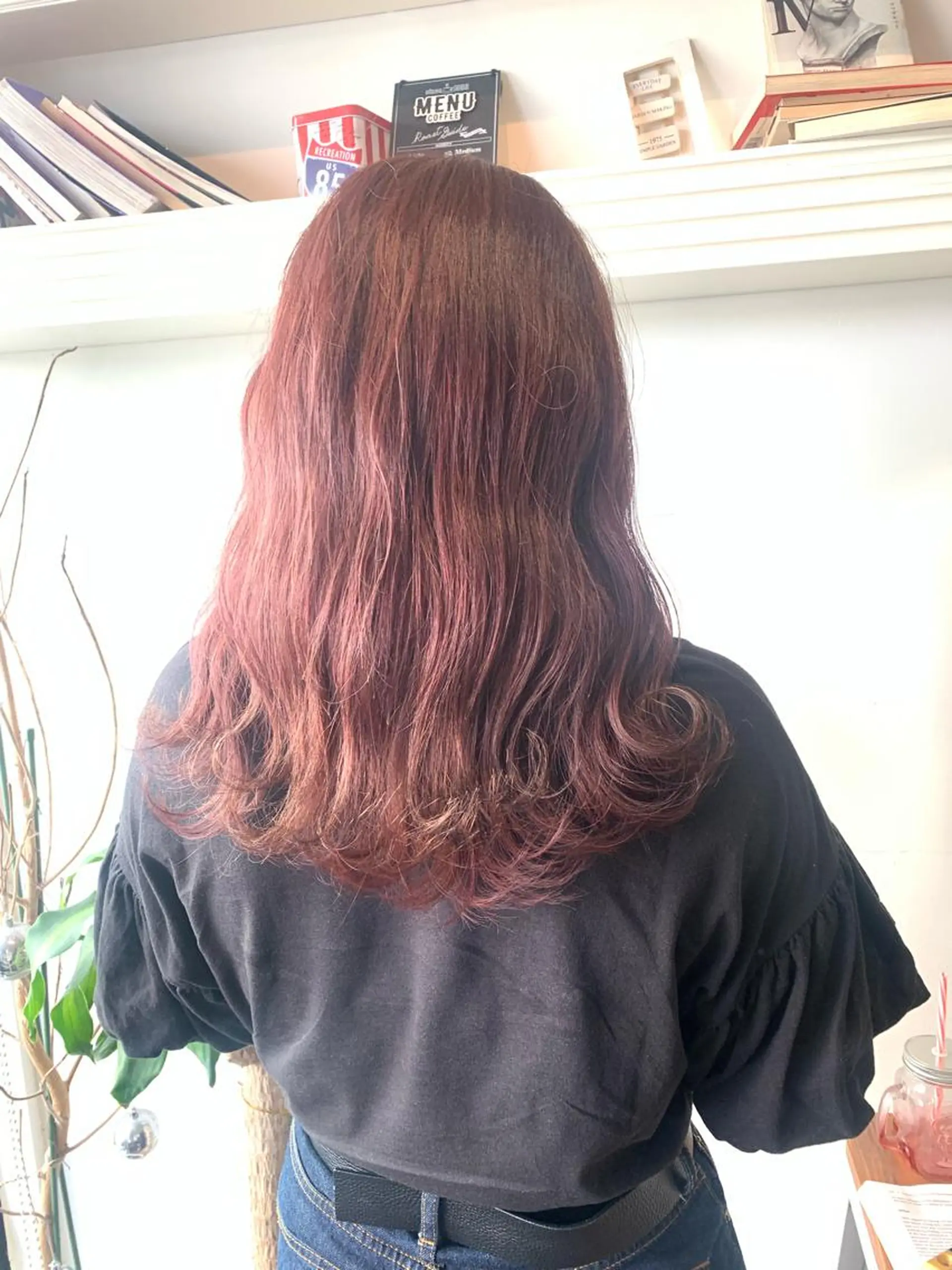 ロング ヘアカラー トリートメント ヘッドスパ ヘアセット 山口 竣也のヘアスタイル