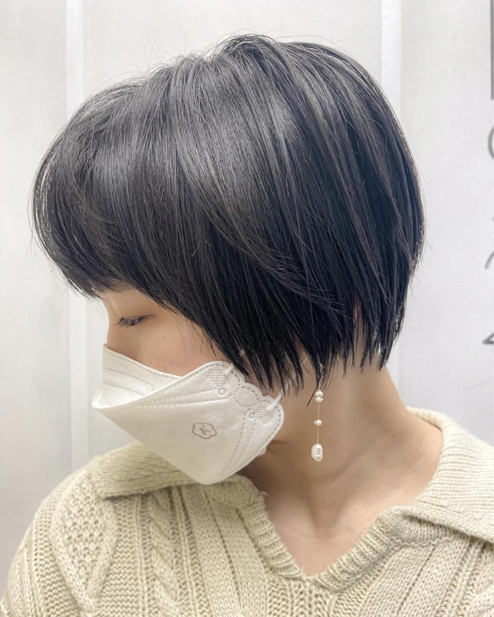 ショート 似合わせカット ショートヘア カット ヘッドスパ OAK溝の口 𖠋SHINYAのヘアスタイル
