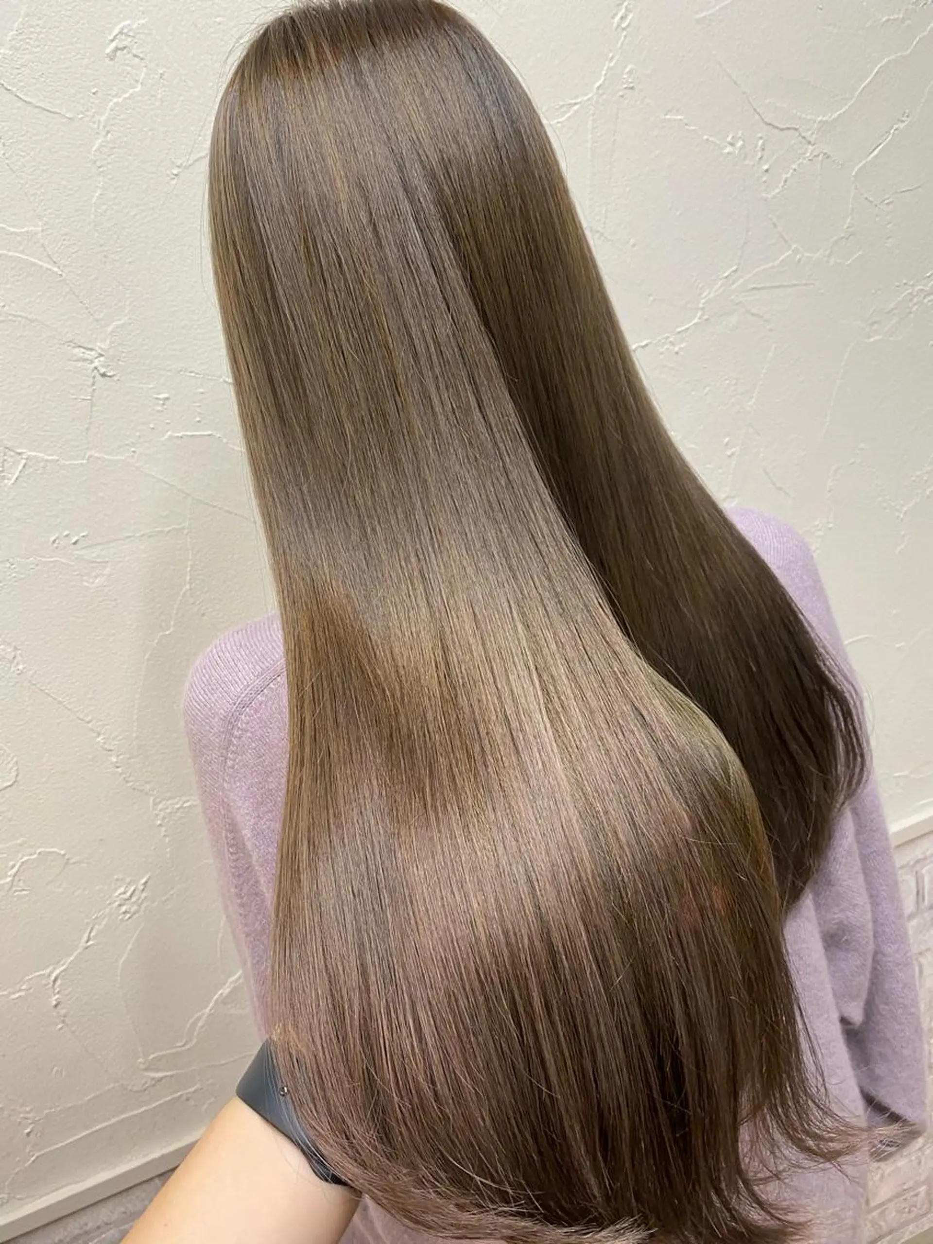 セミロング カラー セミロングパーマ 学生 トリートメント 髪質改善特化❇️ ストウシンゴのヘアスタイル