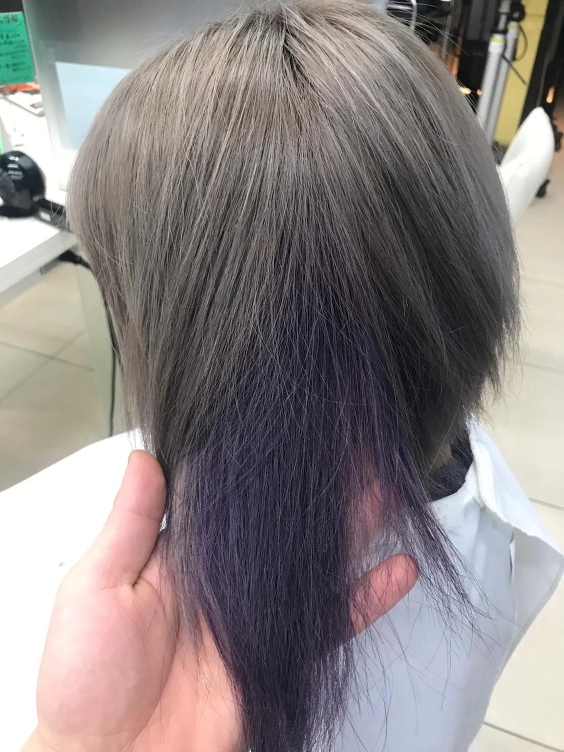 ミディアム カラー アッシュ ダブルカラー どんな髪の悩みも解決 します✨田嶋俊一✨のヘアスタイル