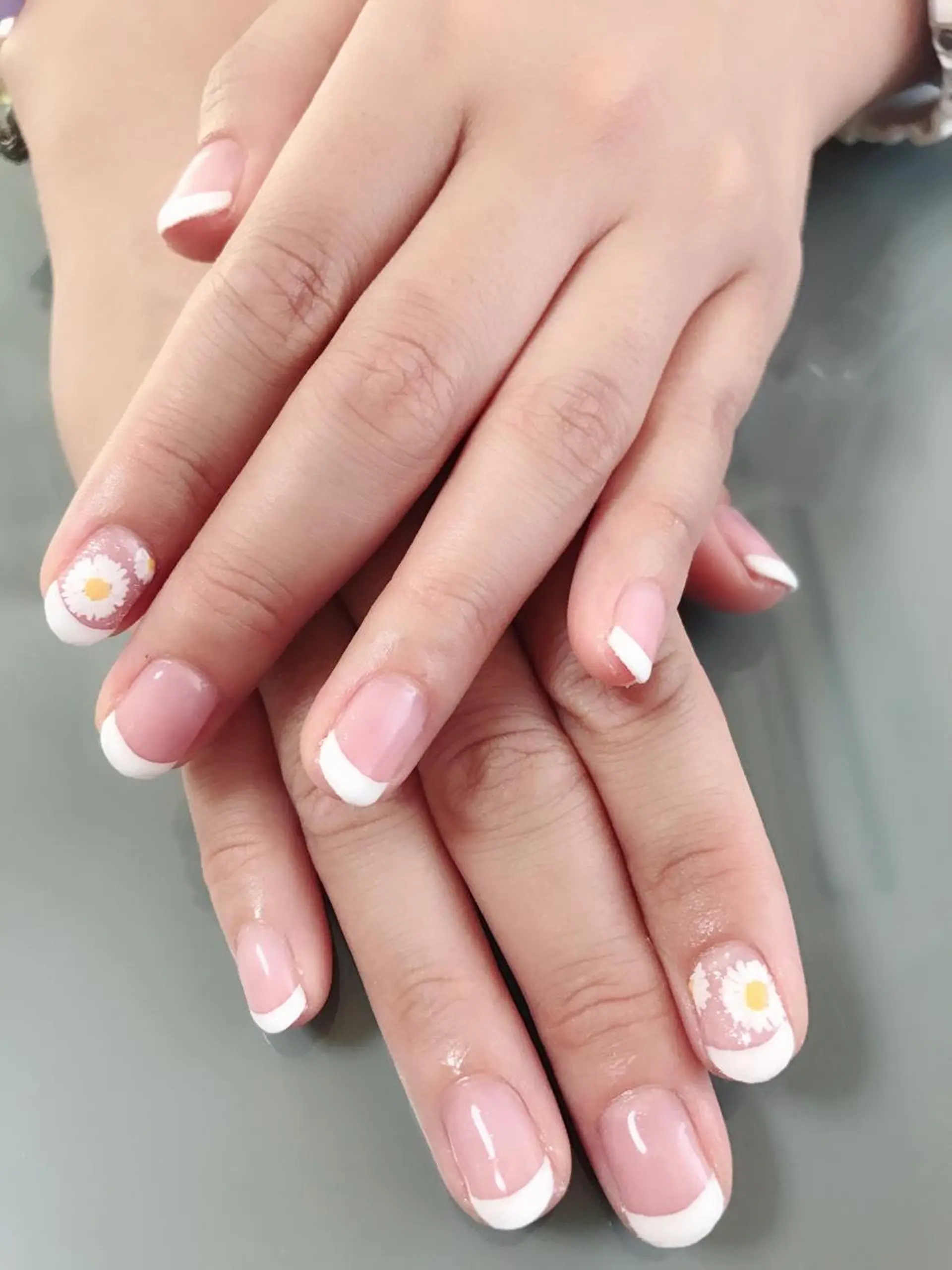 ネイル フレンチネイル ハンドネイル Masuko Yasukaのネイルデザイン