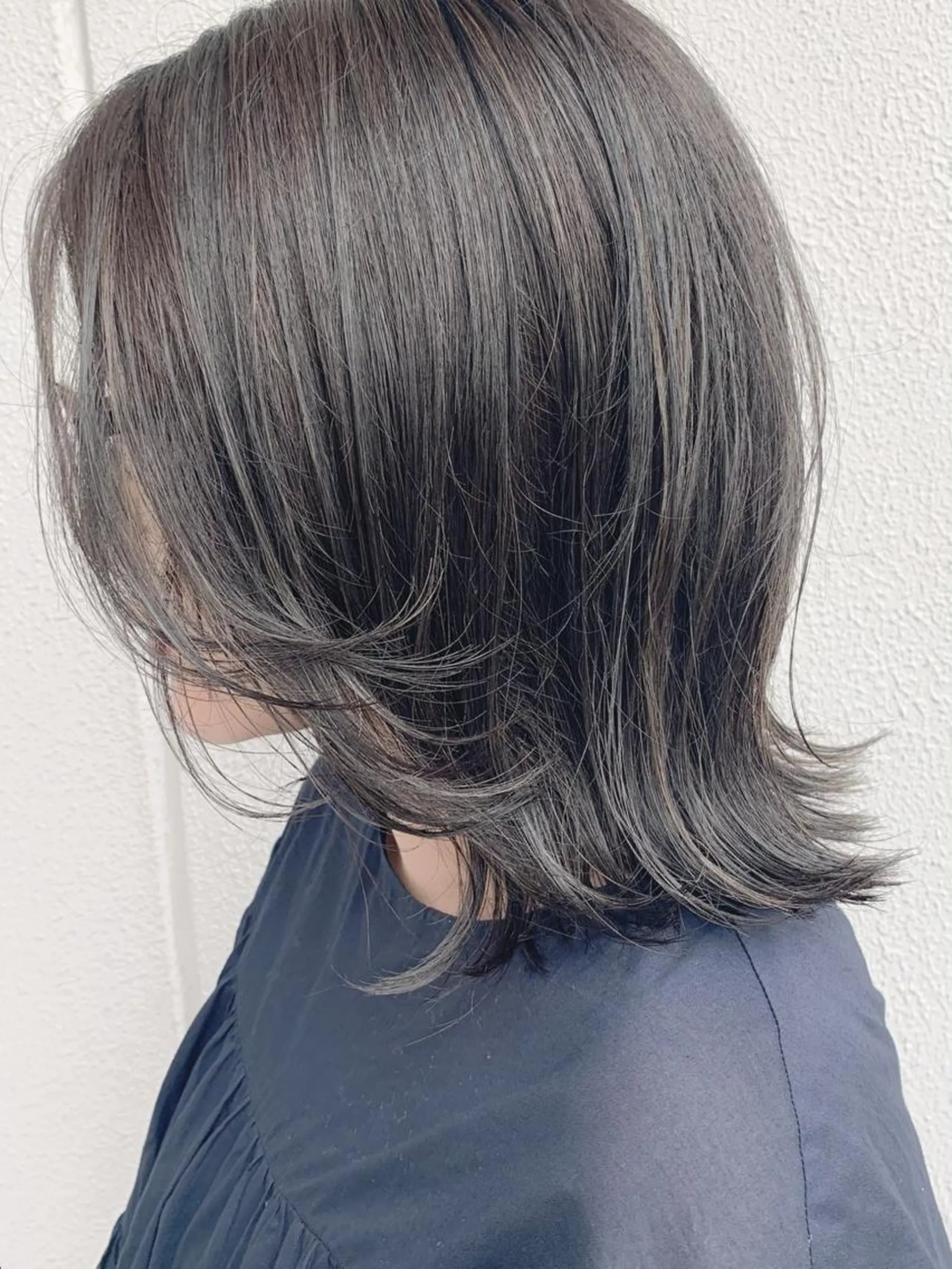 ミディアム カラー ハイライトカラー ハイライト EMANON天神所属・Hitomi Ezakiのヘアスタイル