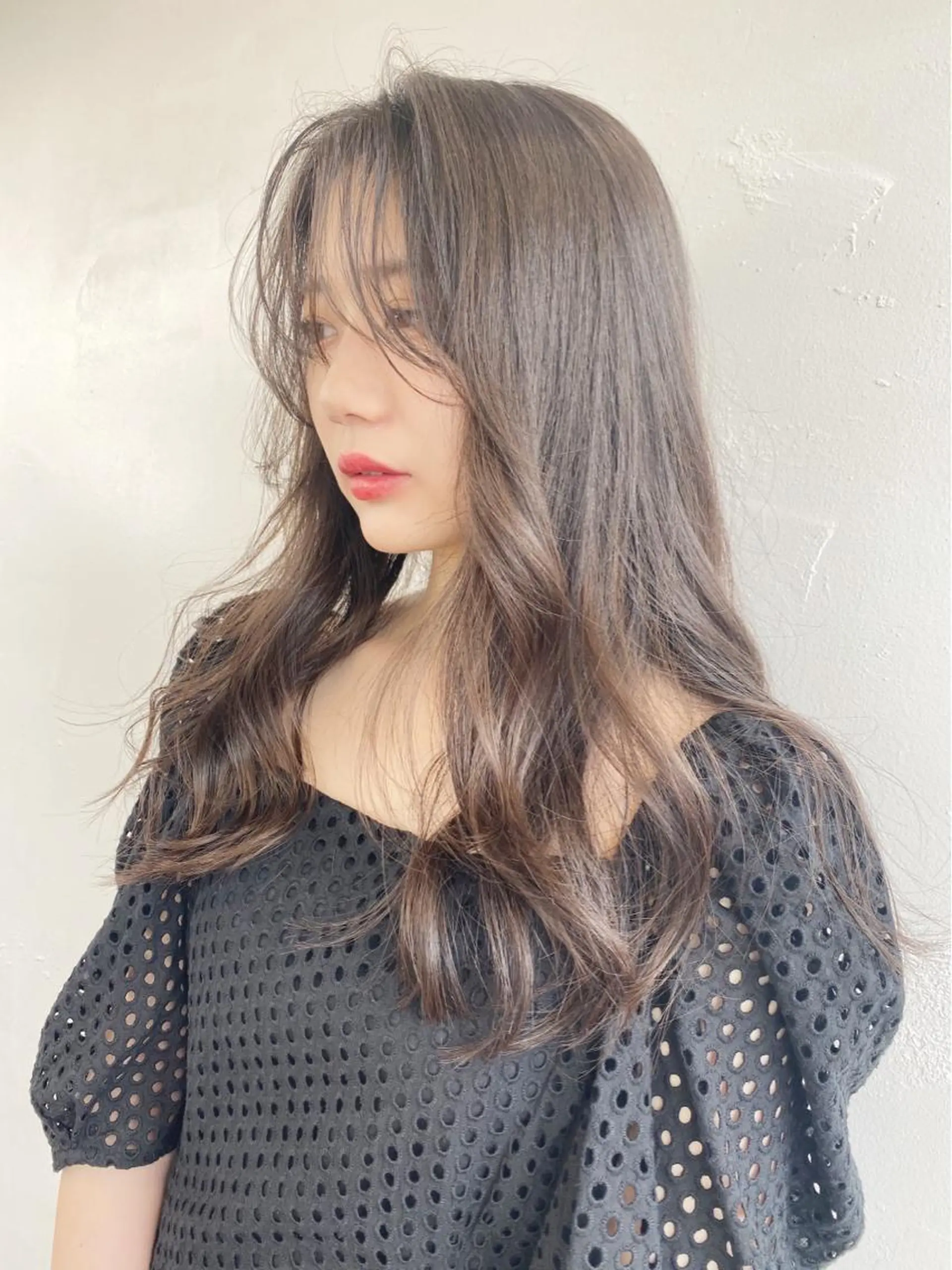 ロング カラー 🥣 hashi 🛋️のヘアスタイル