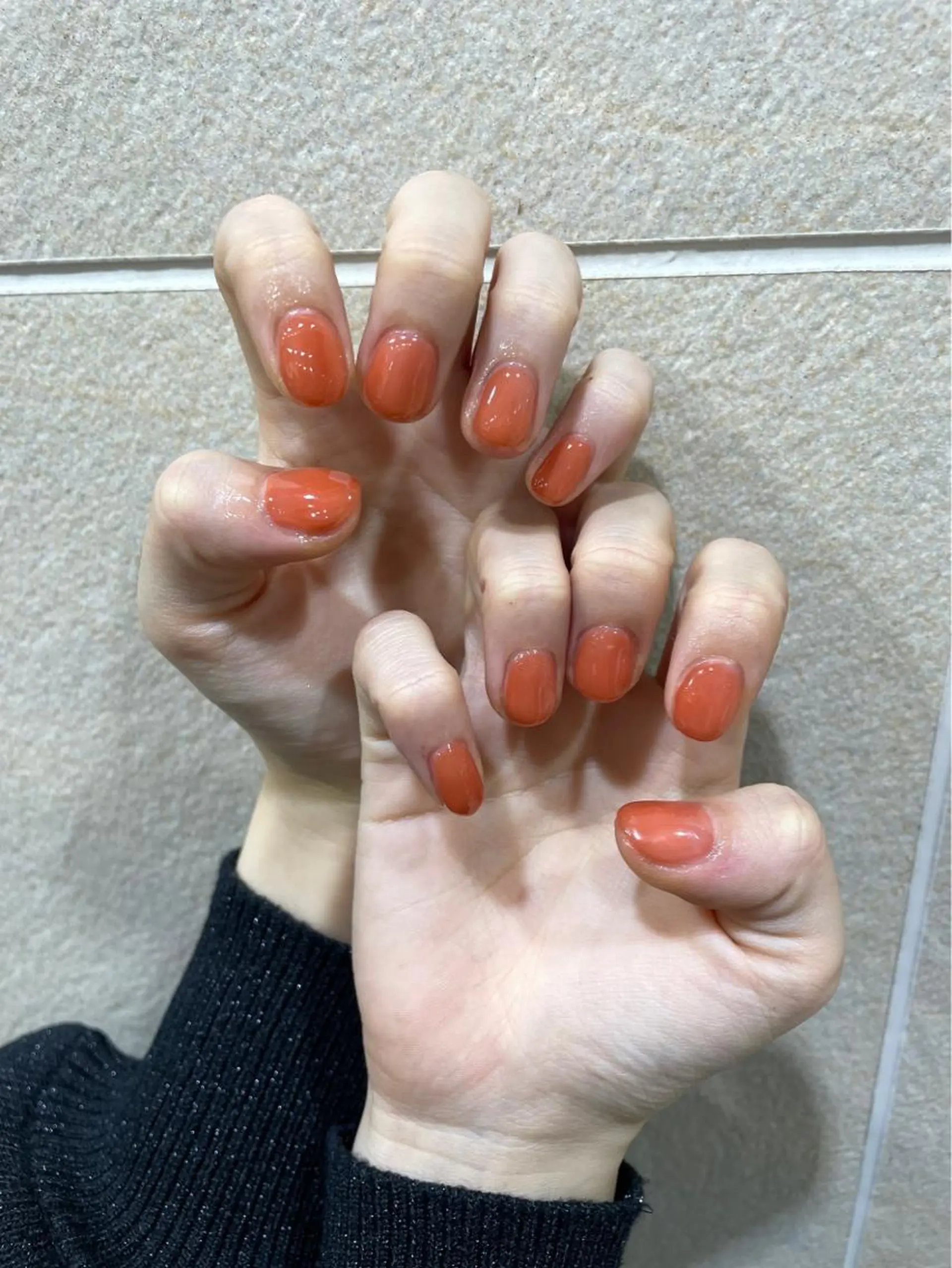 ネイル ワンカラーネイル ハンドネイル ハイトーン🦄ネイル 💞のぶちのネイルデザイン