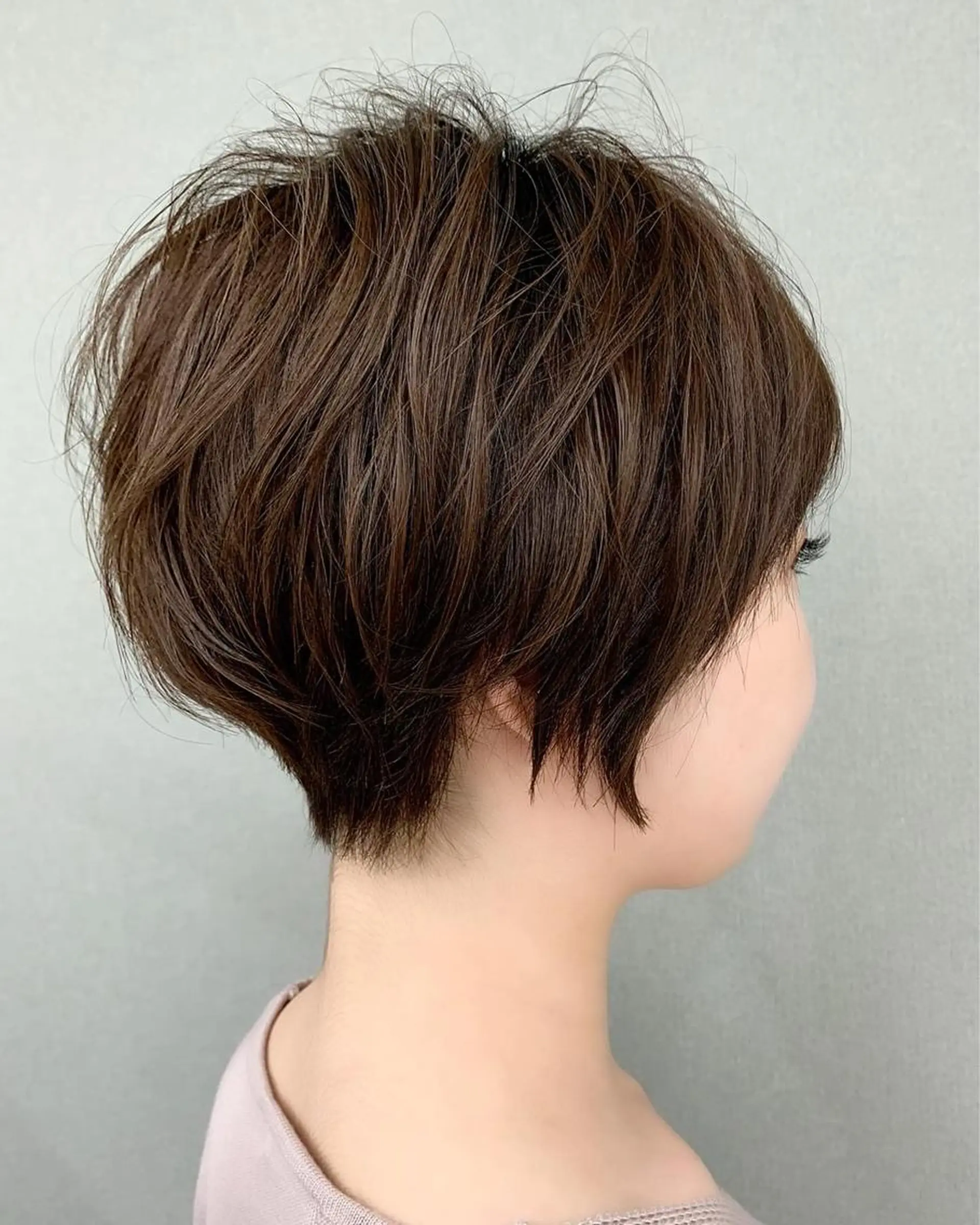 ショート カット 縮毛矯正 トリートメント とも🏆プルエクステ /髪質改善🏆渋谷のヘアスタイル