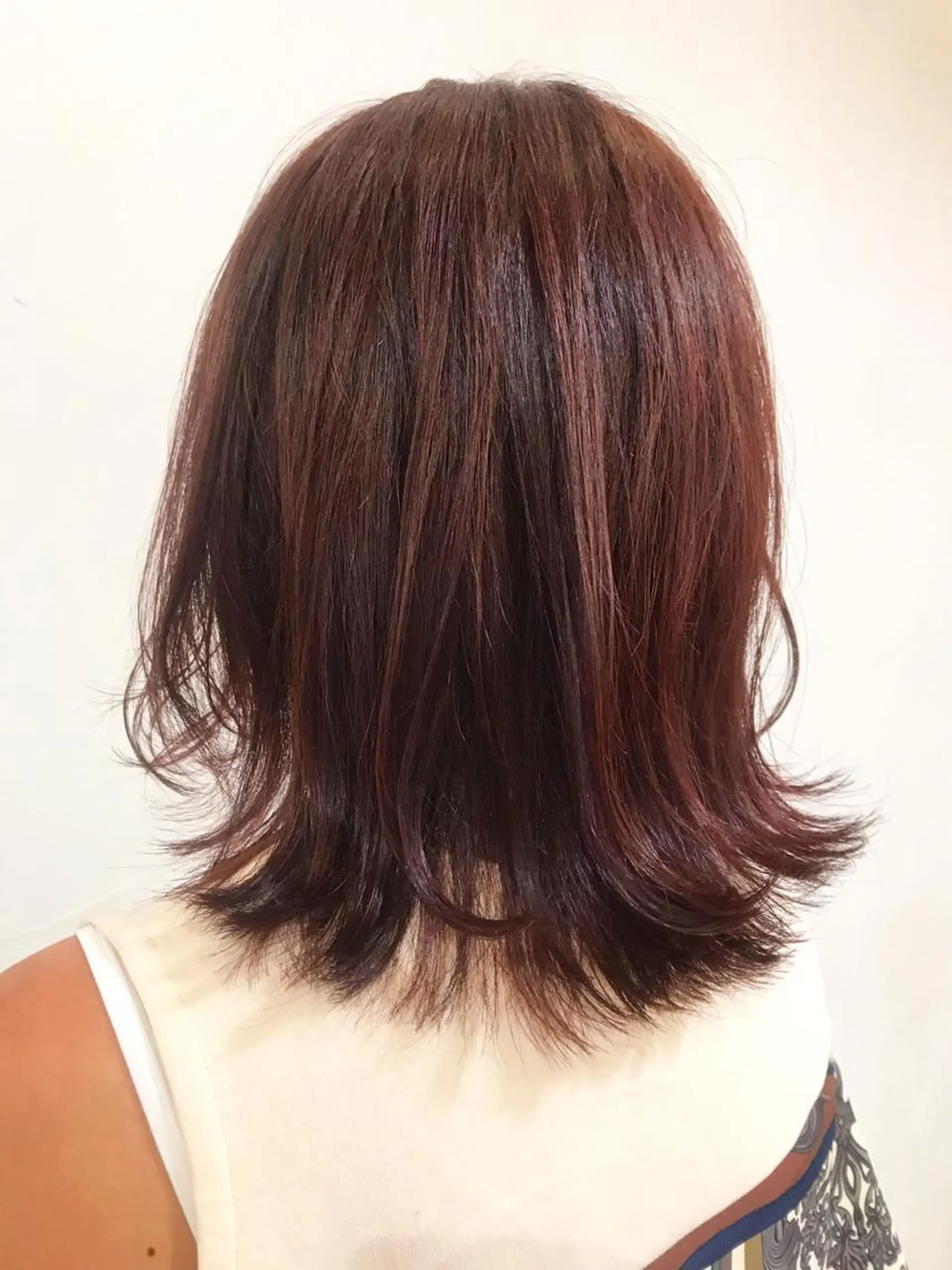 ミディアム カラー カット トリートメント トレンドヘアーに🌈 川村　静香のヘアスタイル