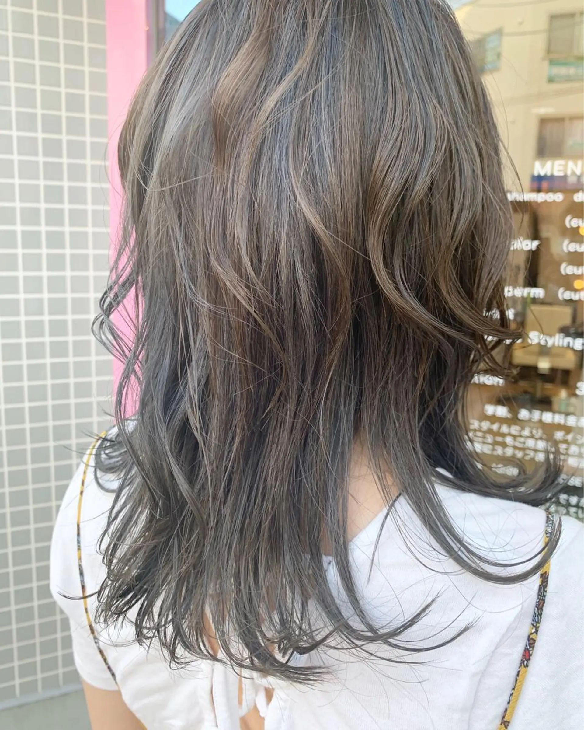 ロング カラー ヘアカラー トリートメント ヘアセット DiMPlE  ディンプル所属・🌸スタイリスト 山浦美恵のヘアスタイル