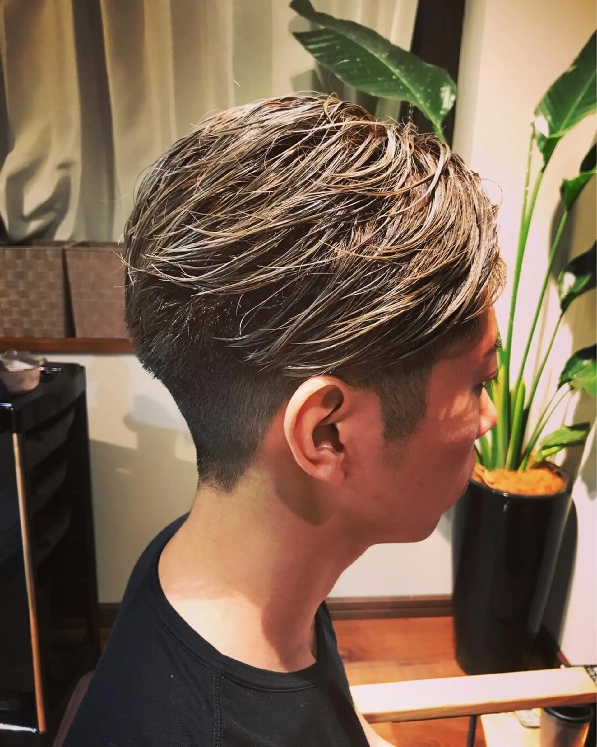 メンズ Leverage所属・【店長】外国人風 メンズヘア尾上雄輝のヘアスタイル