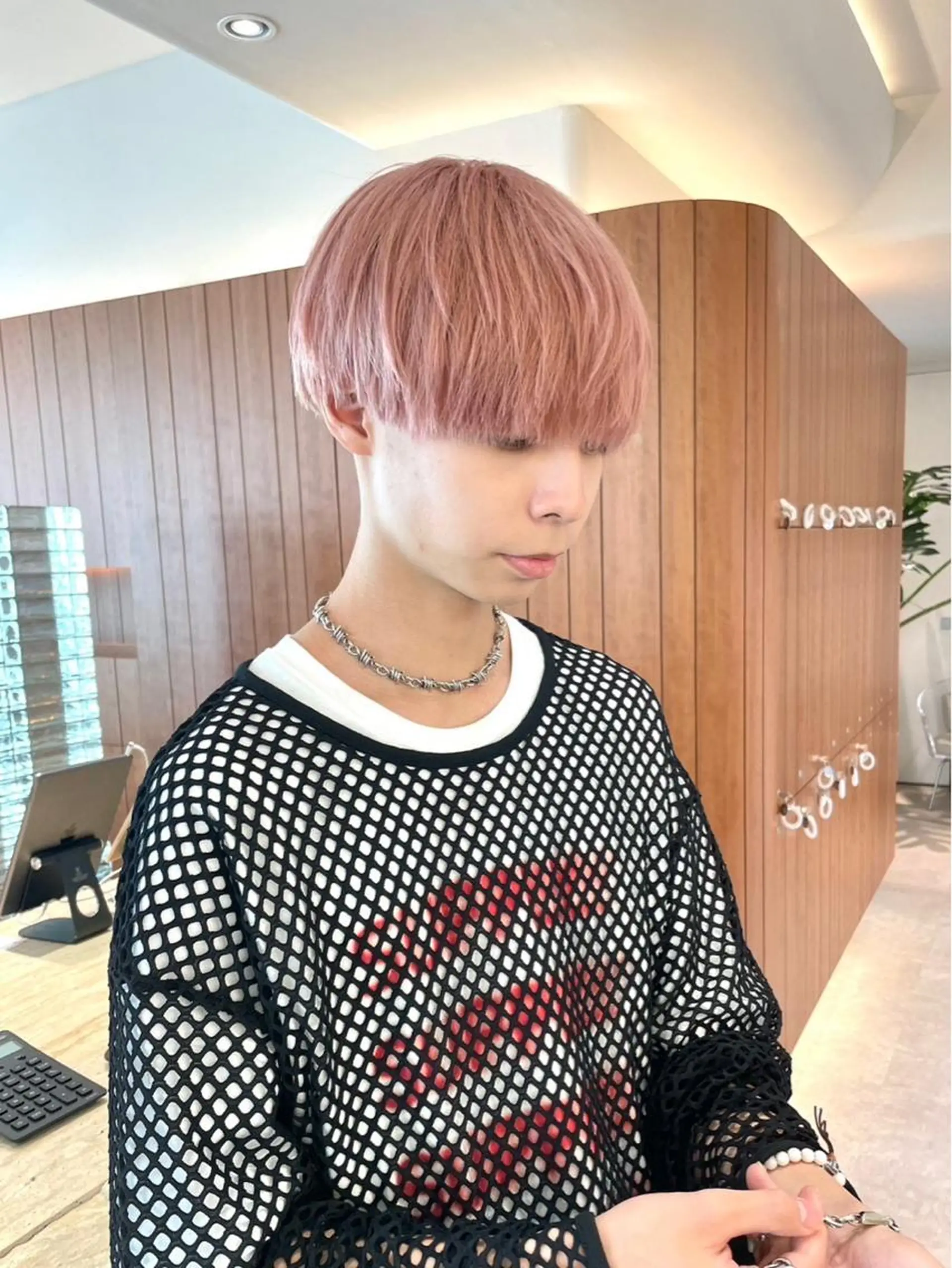 ショート カラー メンズ ヘアカラー トリートメント メンズ特化美容師 🤍FUKAのヘアスタイル