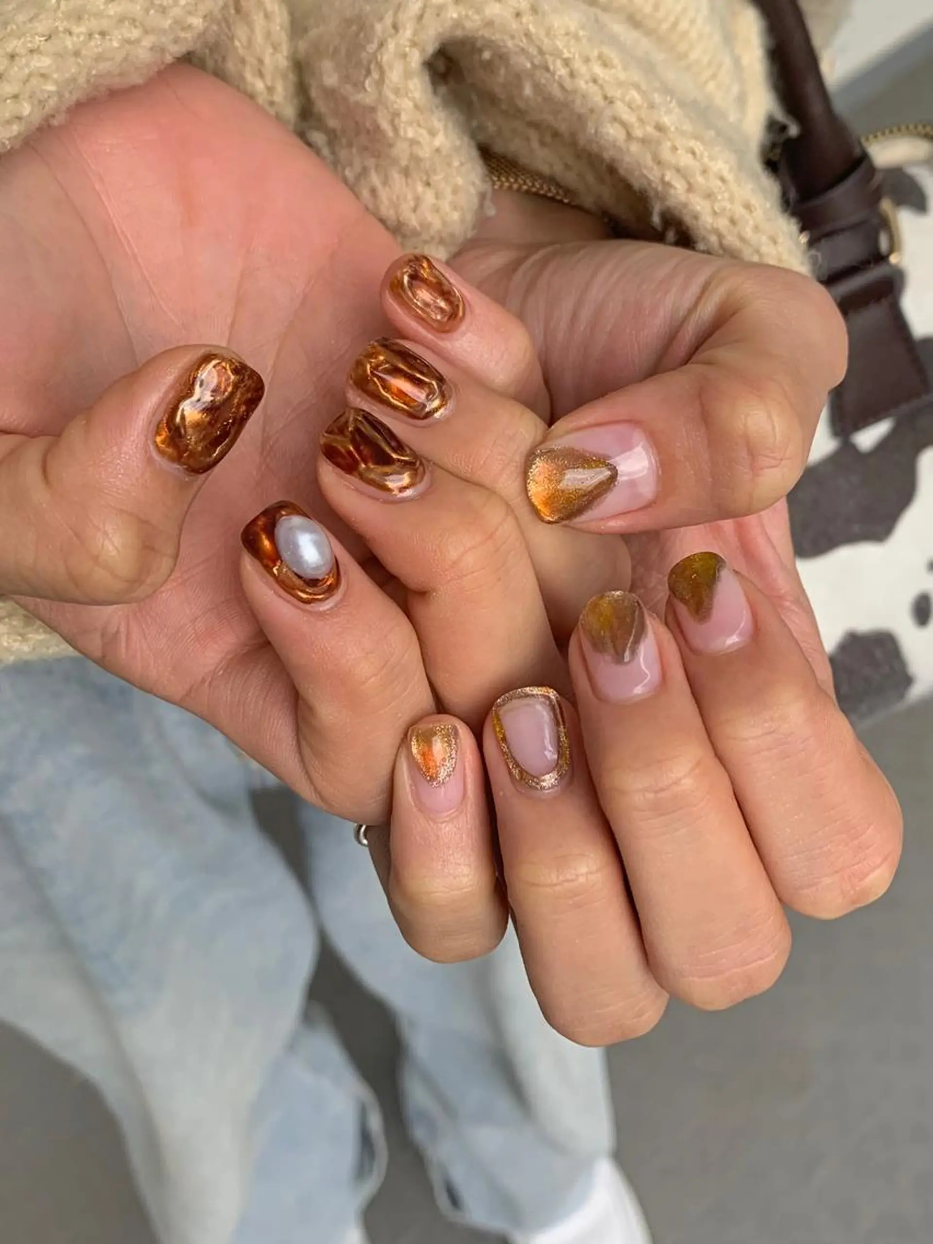 ネイル ハンドネイル フットネイル Nailsalon Fave/Rinaのネイルデザイン