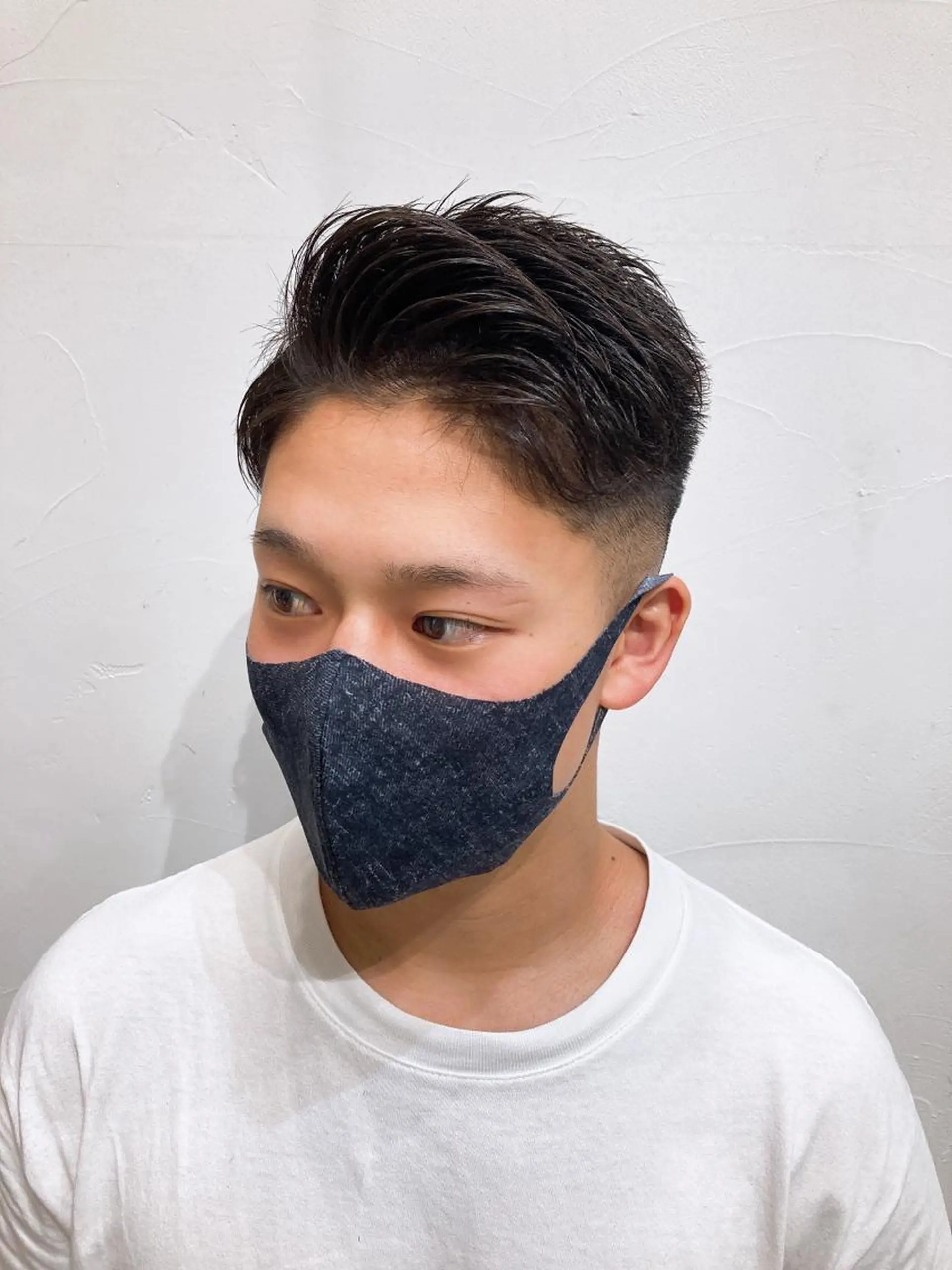 メンズ フェードカット MiRI💜地毛級 エクステ✖似合わせ技のヘアスタイル