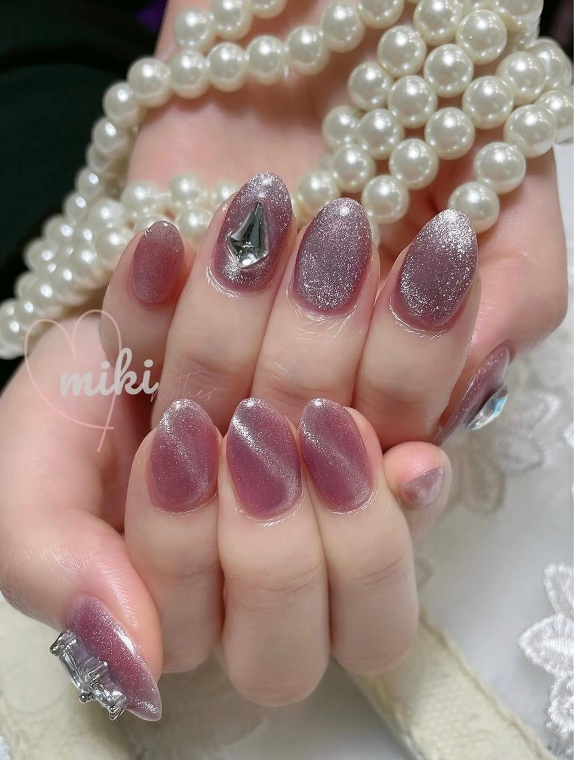 ネイル ハンドネイル ハンドケア 🦋 MiKi 🦋 ネイルサロンのネイルデザイン