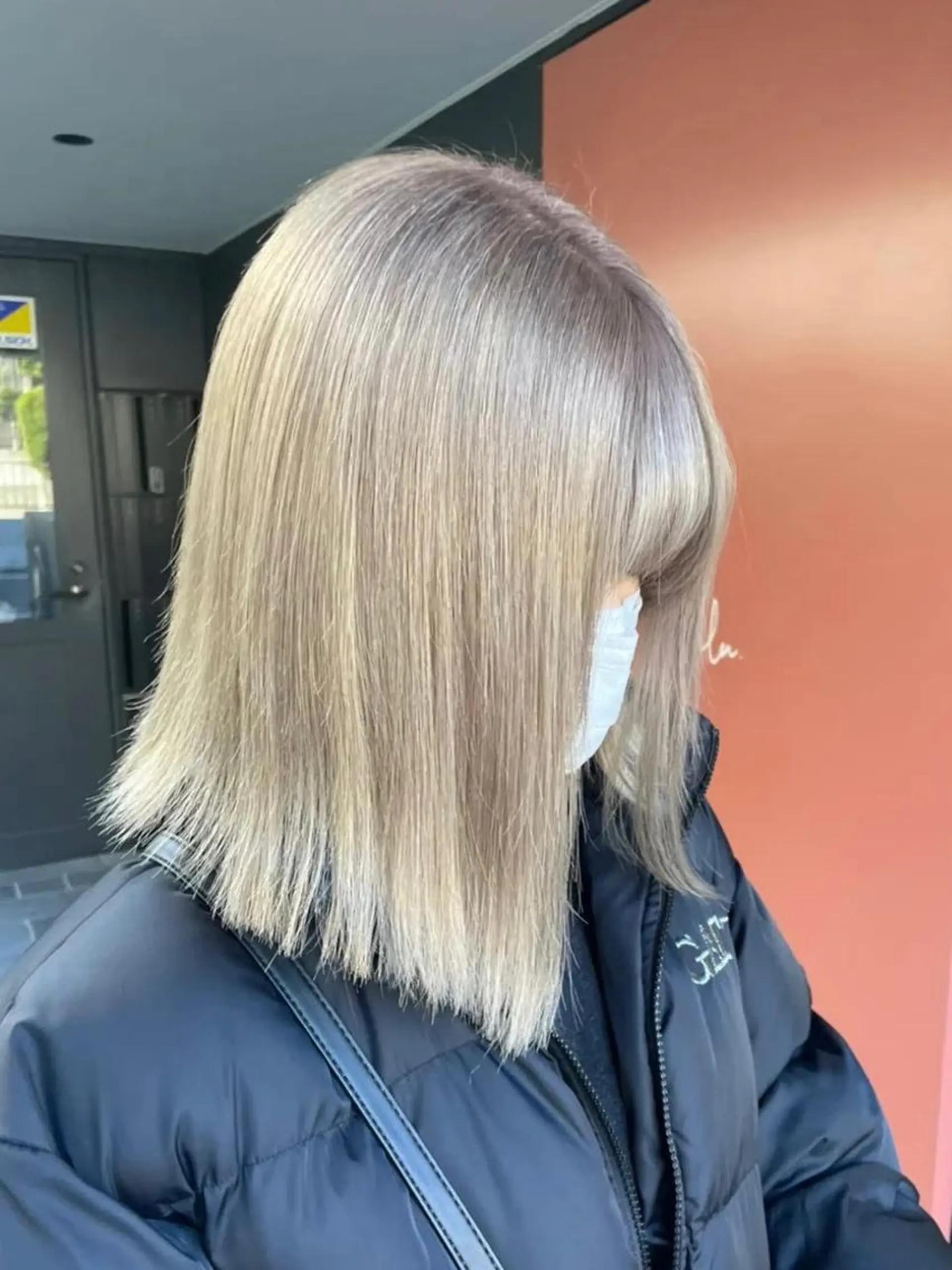 カラー 外国人風カラー 鶴井 美空のヘアスタイル