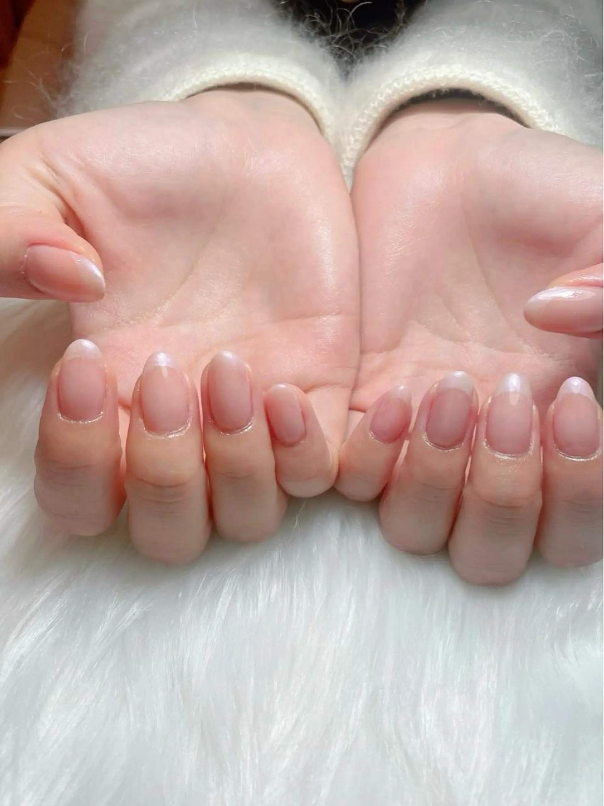 ネイル フレンチネイル 大袋駅東口徒歩2分 alivioのネイルデザイン