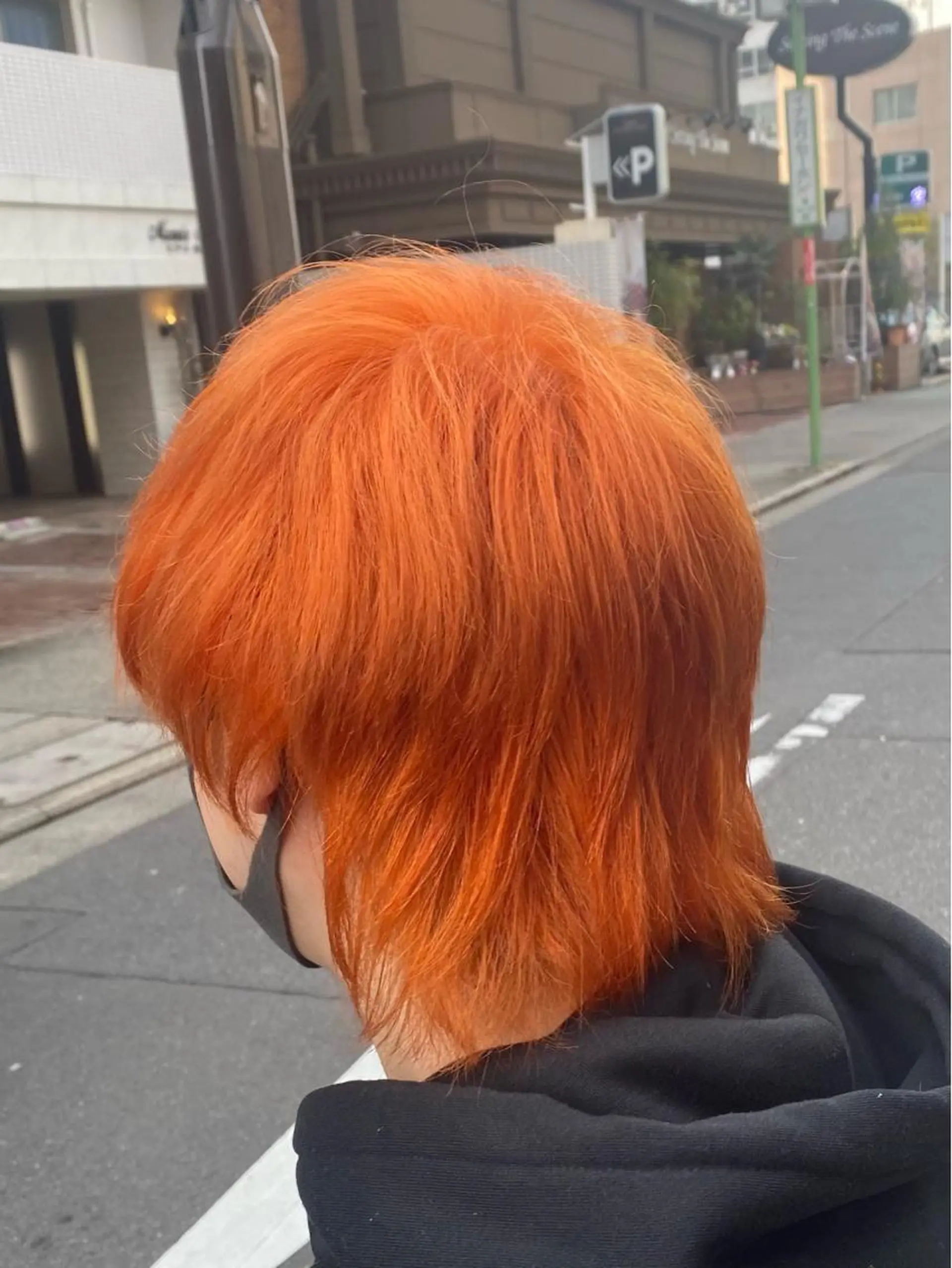 ショート カラー メンズ Helm所属・久次米 智人のヘアスタイル