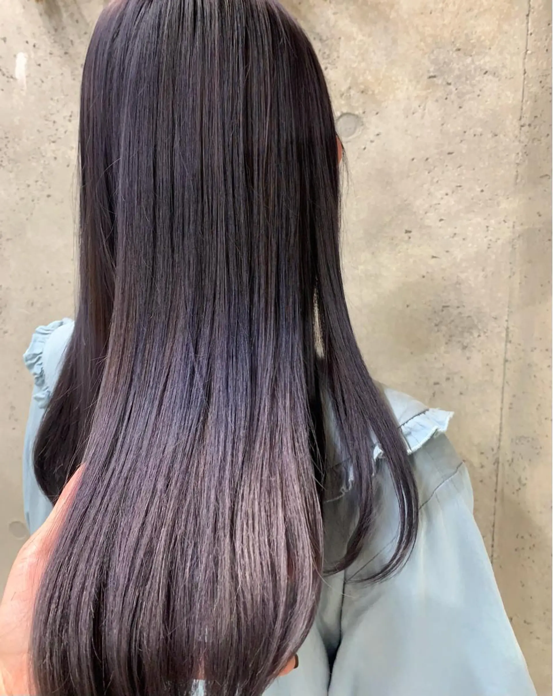 ロング カラー にった みずきのヘアスタイル
