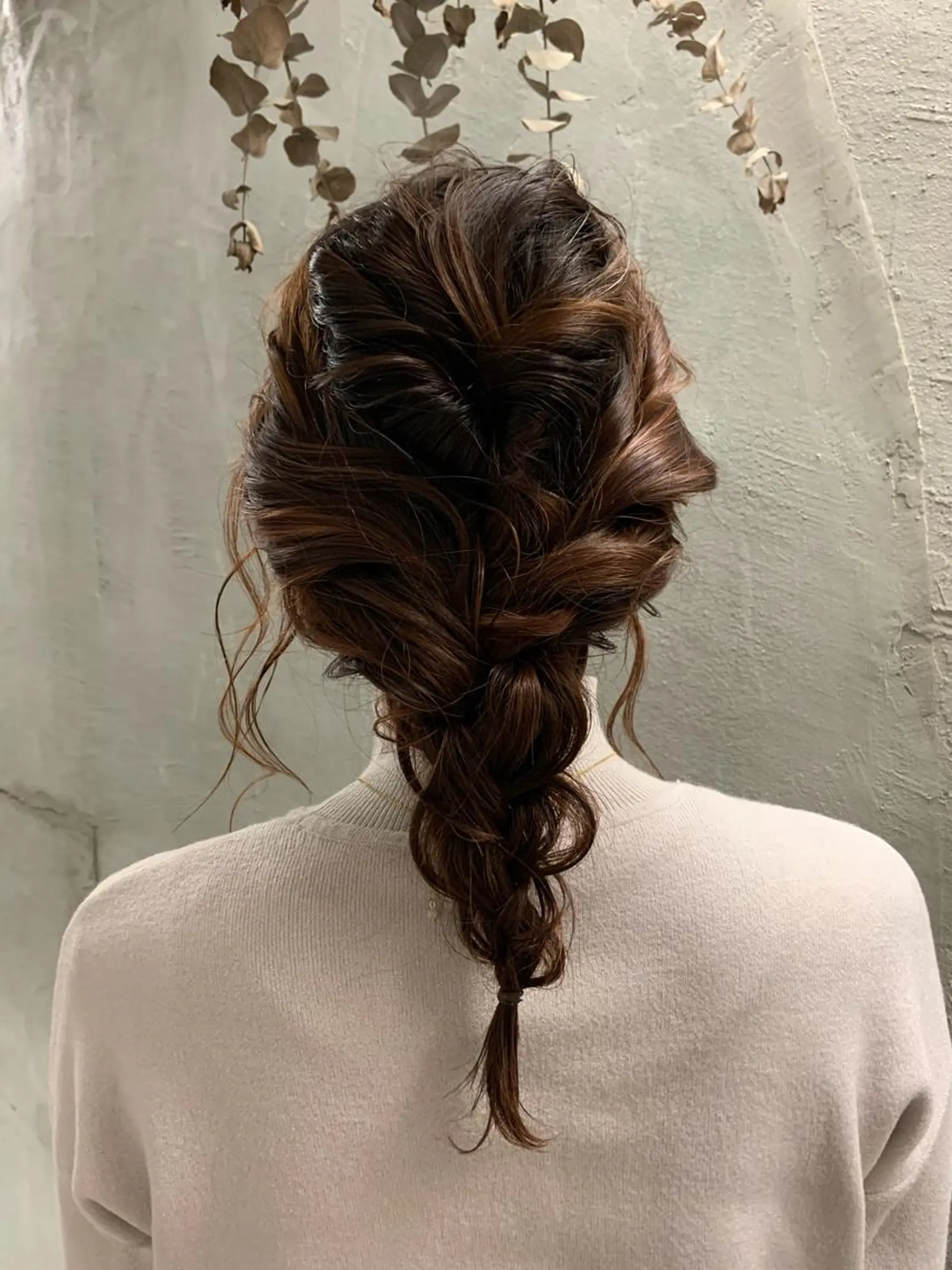 セミロング ヘアアレンジ 似合わせカラー🫶 小川千波のヘアスタイル