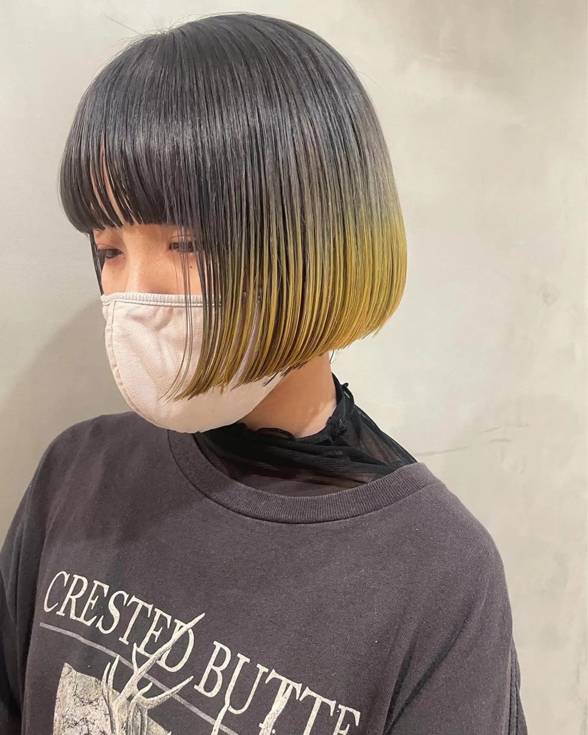 ショート カラー カット ヘアカラー トリートメント 優 作のヘアスタイル